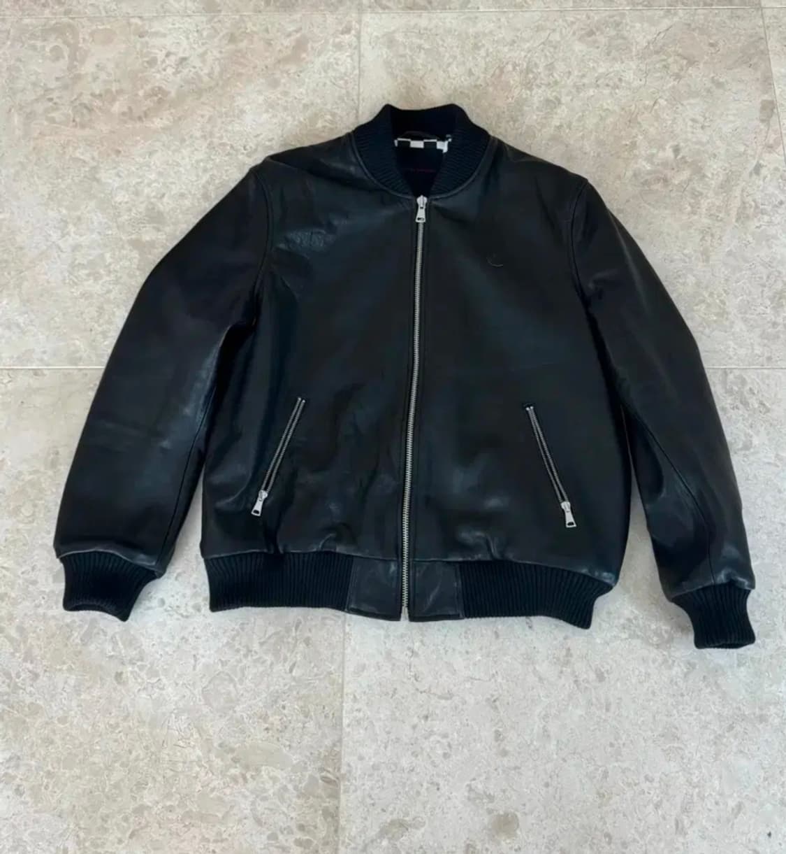 데우스 레더자켓 (썬더 램스킨 봄버 자켓) XXL 상품이미지1