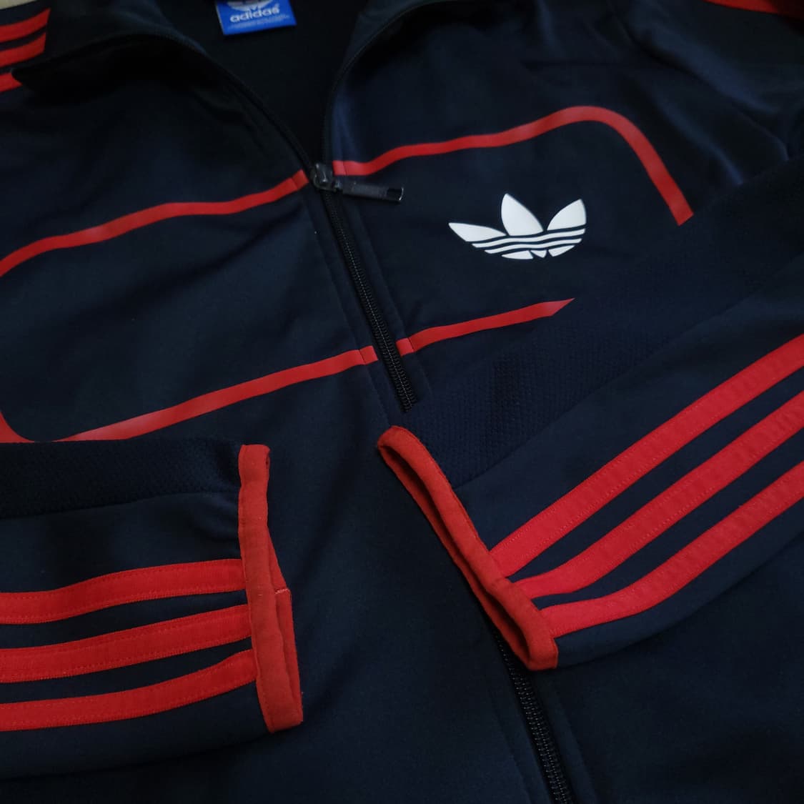 아디다스져지 네이비 100-105 파이어버드 트랙탑 상품이미지8