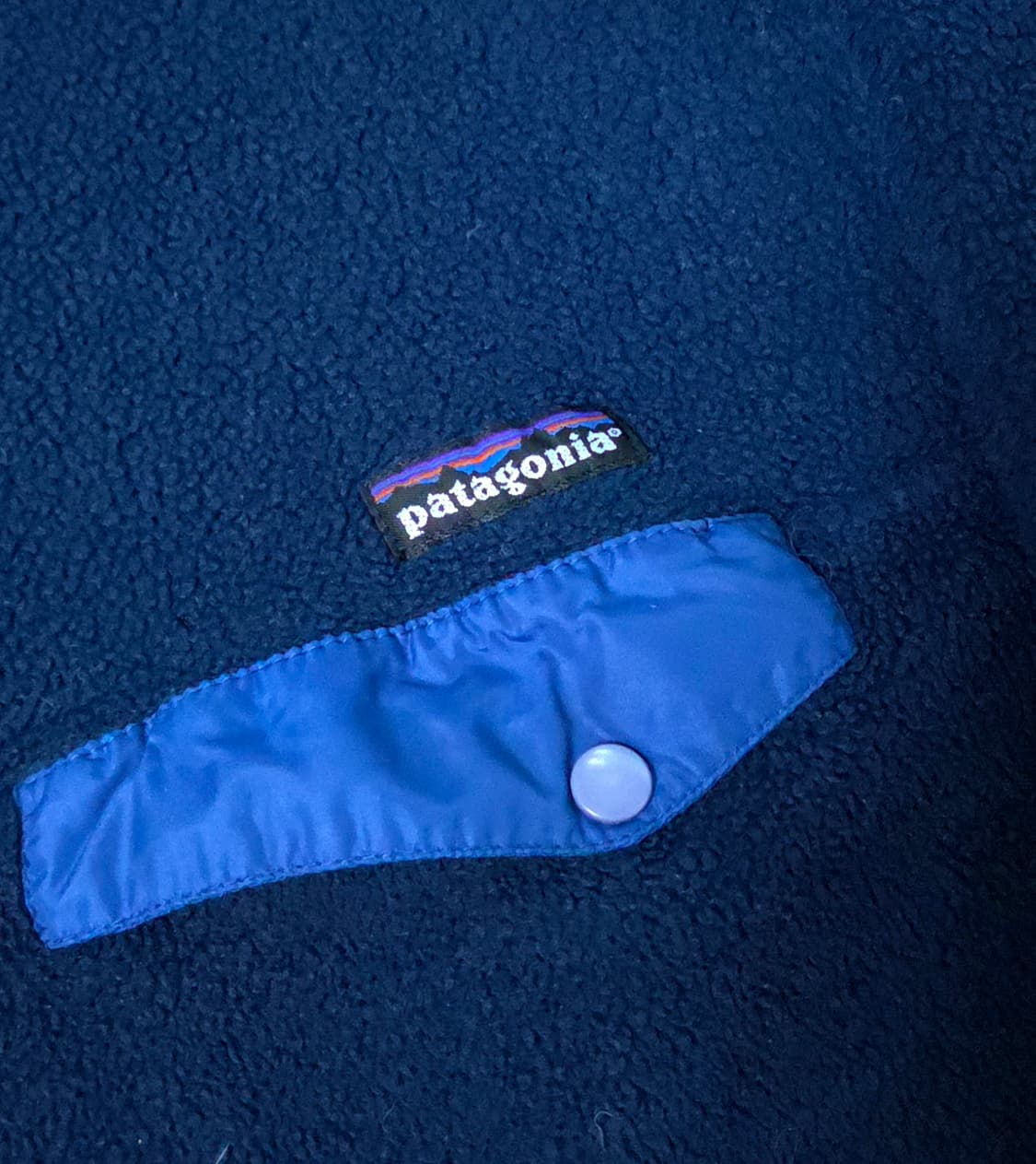 (M)파타고니아 90s 눈없는산 네이비 신칠라 플리스 상품이미지2