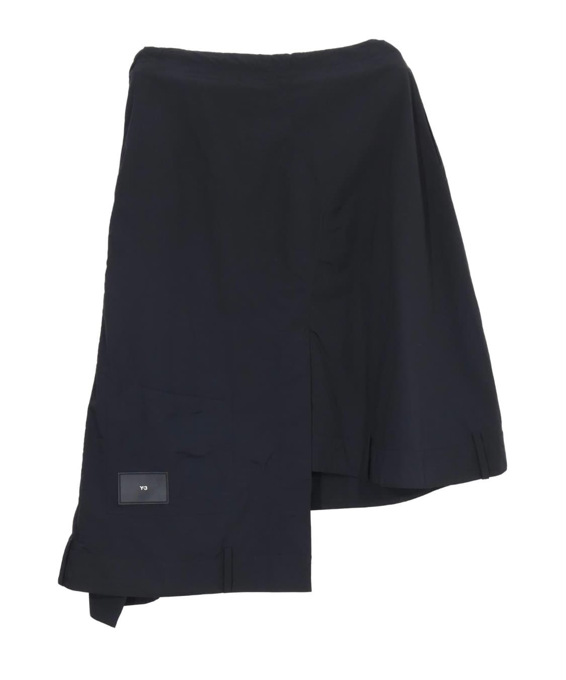 Y-3 나일론 언발란스 스커트 블랙 M 상품이미지2