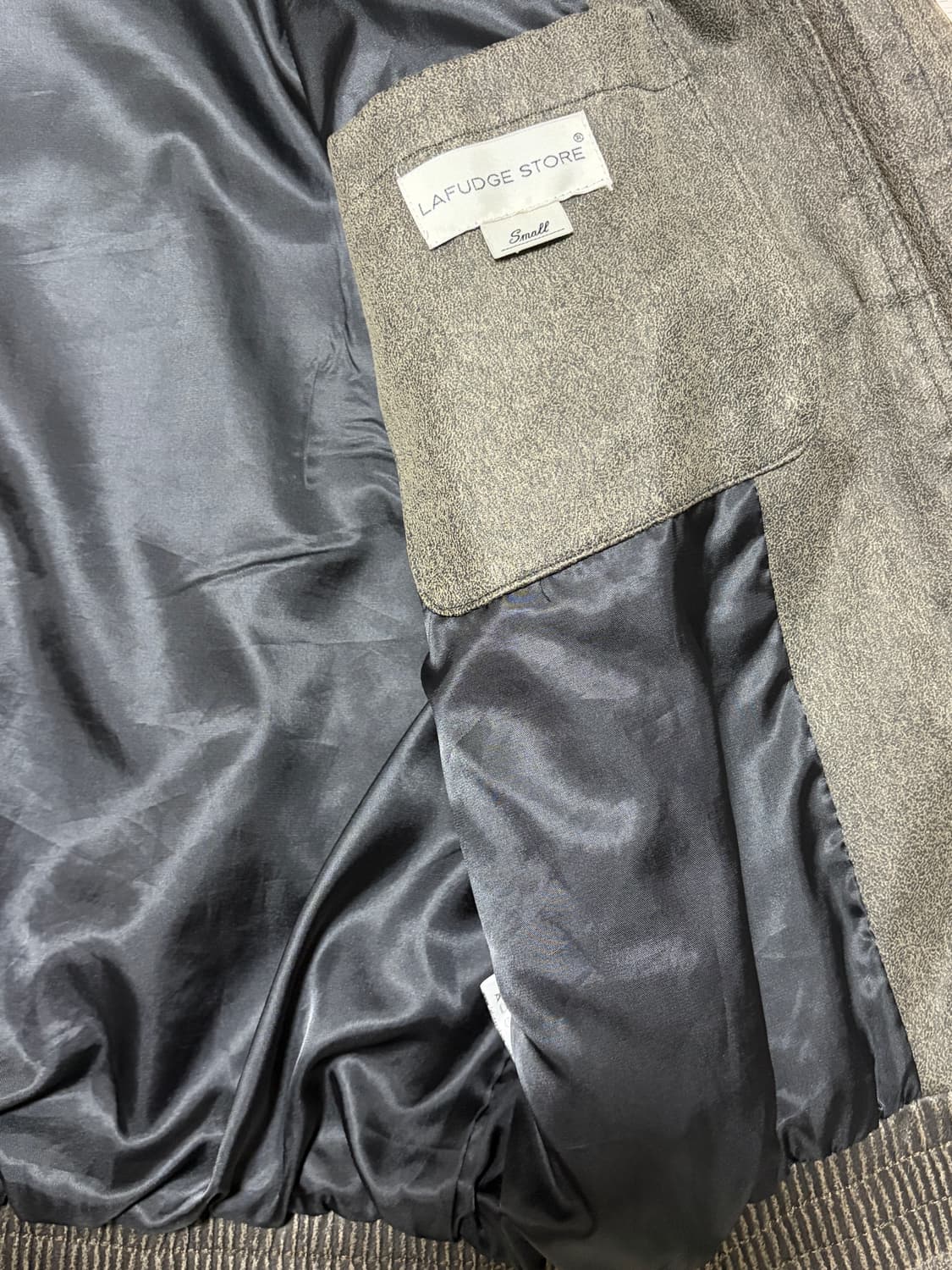 라퍼지스토어 버핑레더 오버핏 MA-1 자켓 급처 상품이미지4