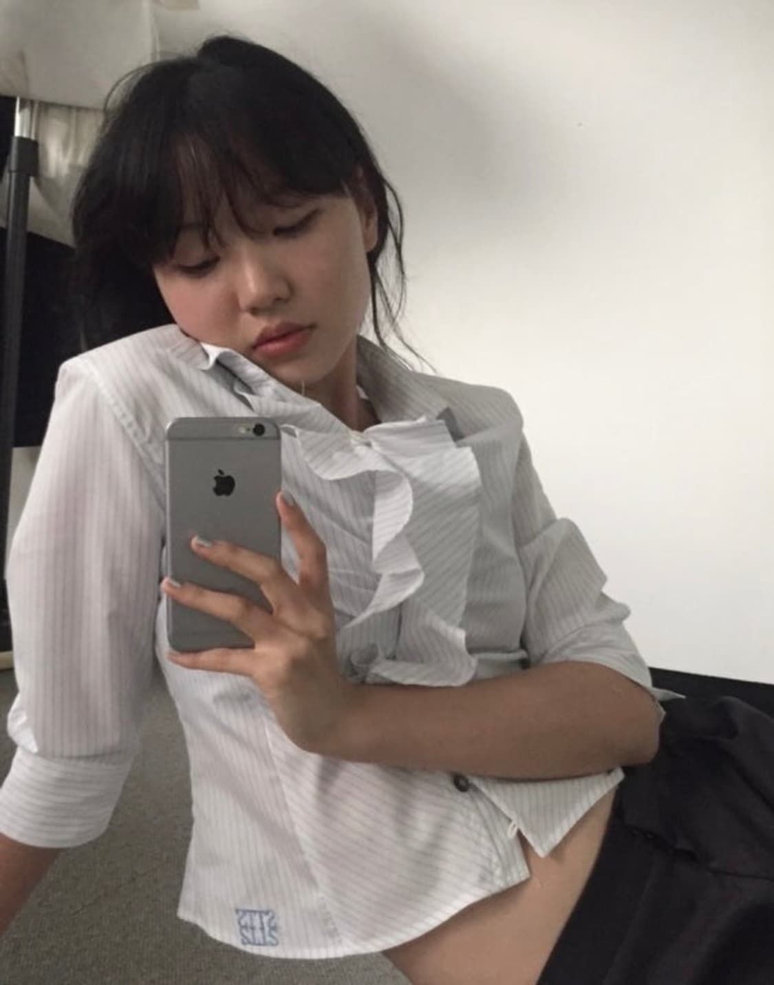 에옹쓰 STTS 멀티 프릴 셔츠 상품이미지1