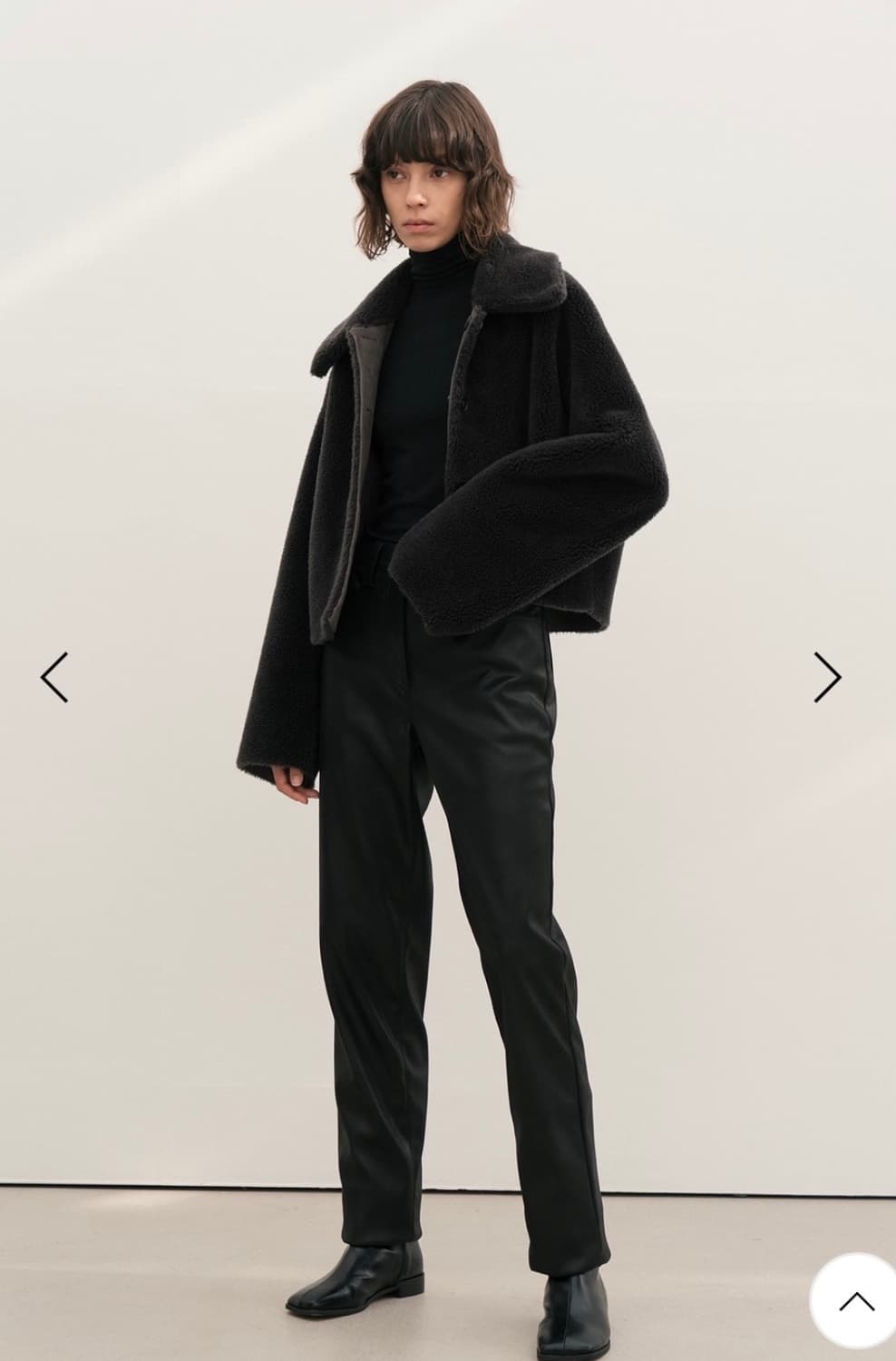 le 리버시블 스웨이드 털 무스탕 상품이미지3