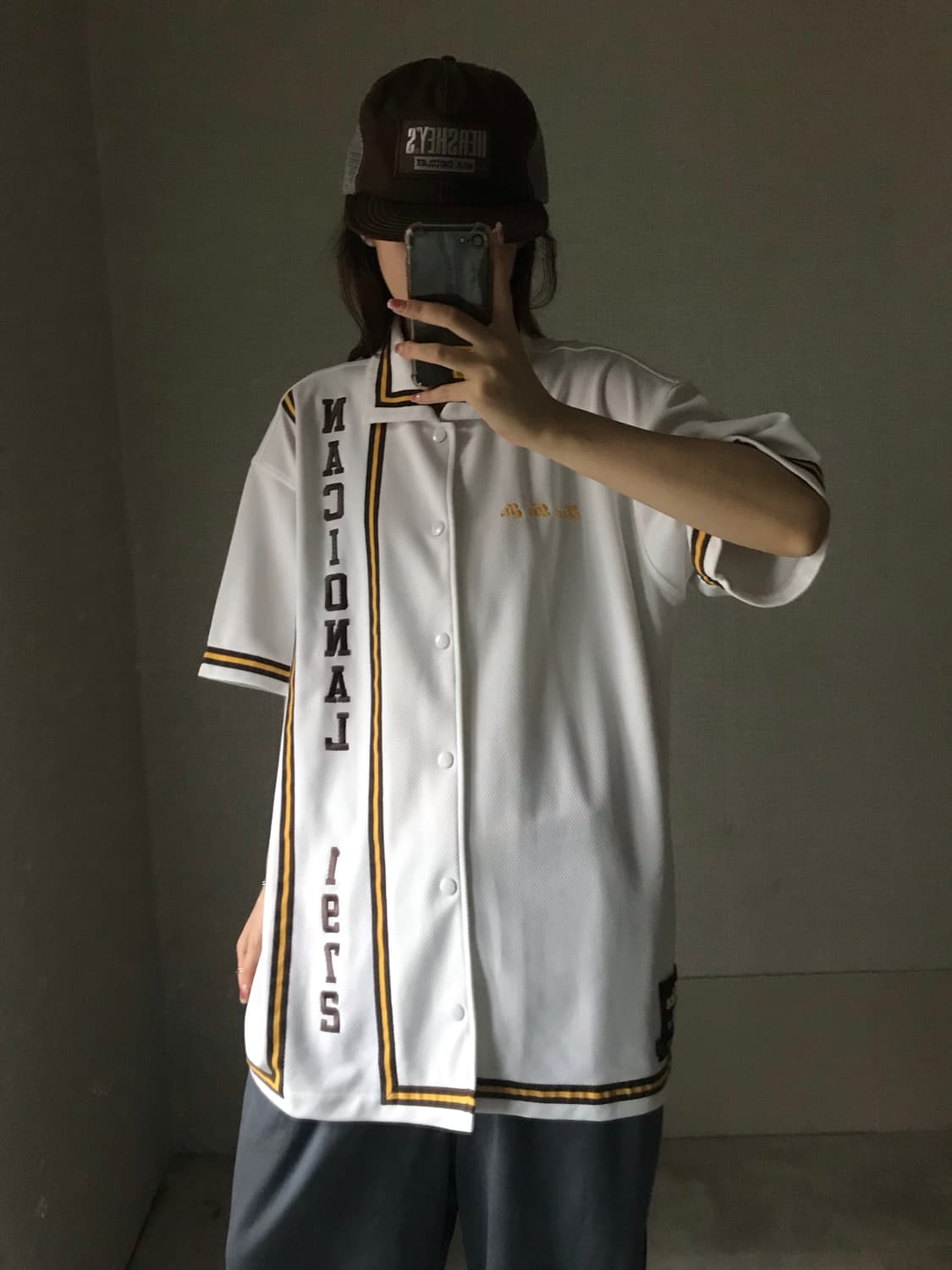 나이키 00s 오버핏 반팔유니폼 상품이미지4