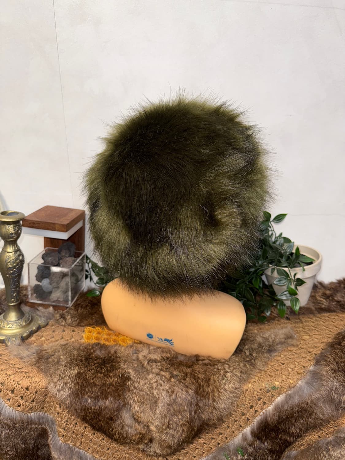 Mixed khaki olive eskimo hat 상품이미지2