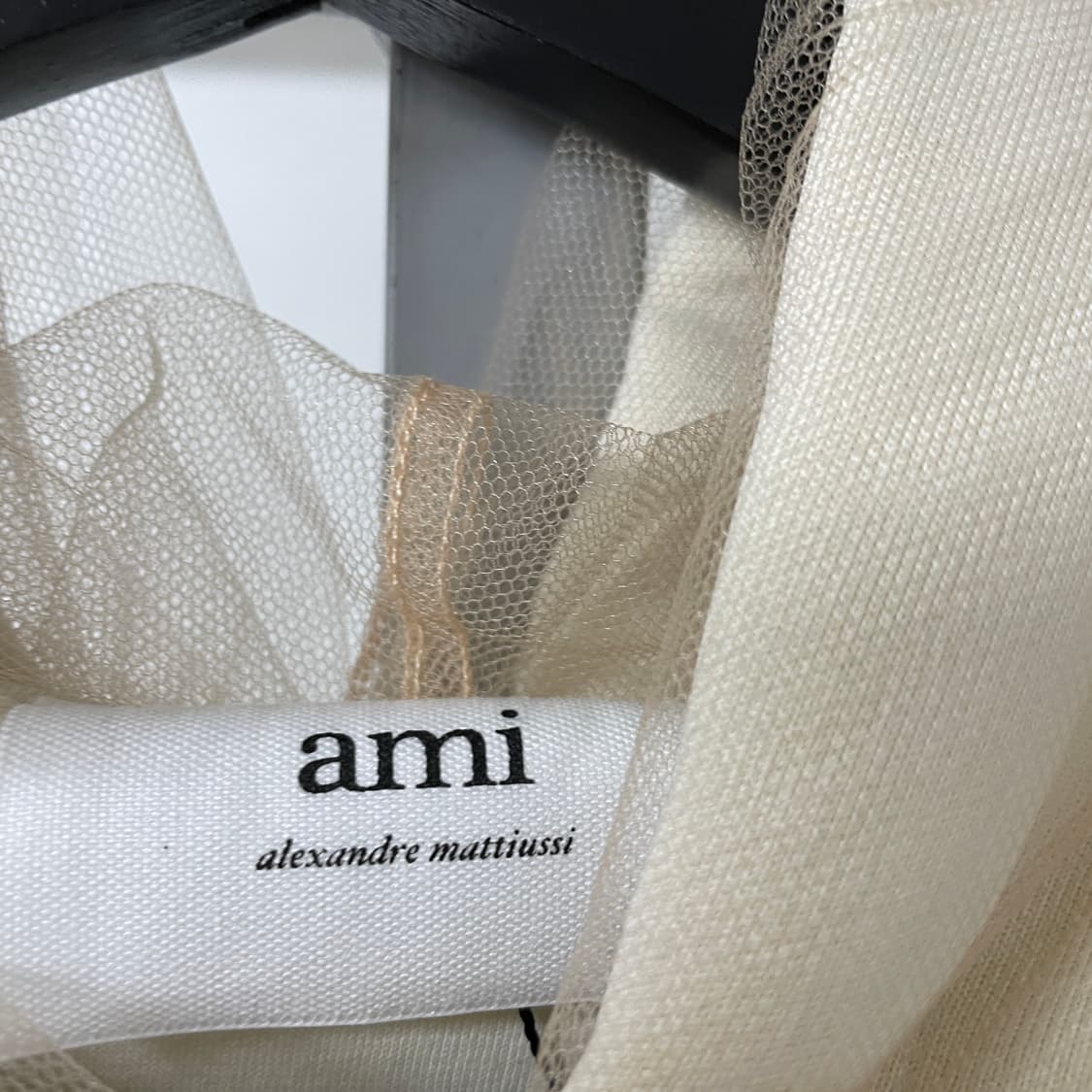 AMI 크리스탈 빅로고 후드티 S 상품이미지5