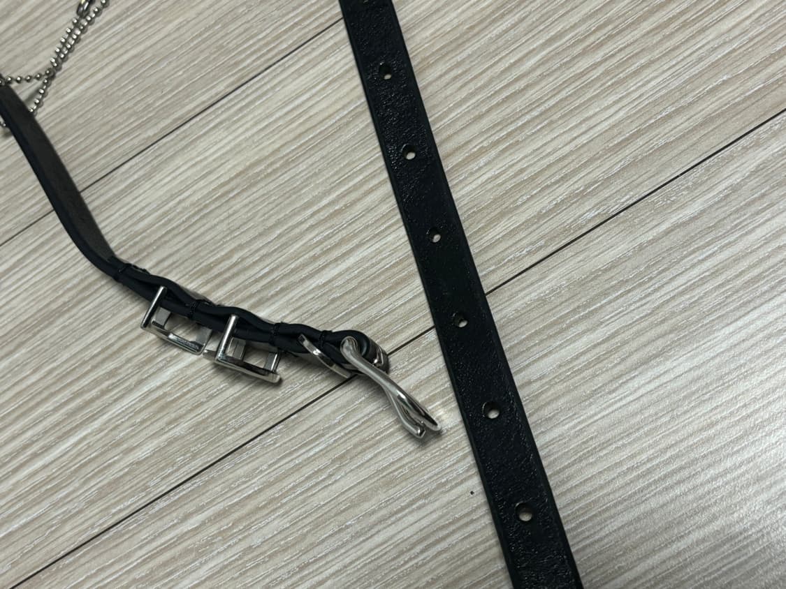 와이프로젝트 하트 레더 벨트 (뉴진스 하니 착용) 상품이미지5