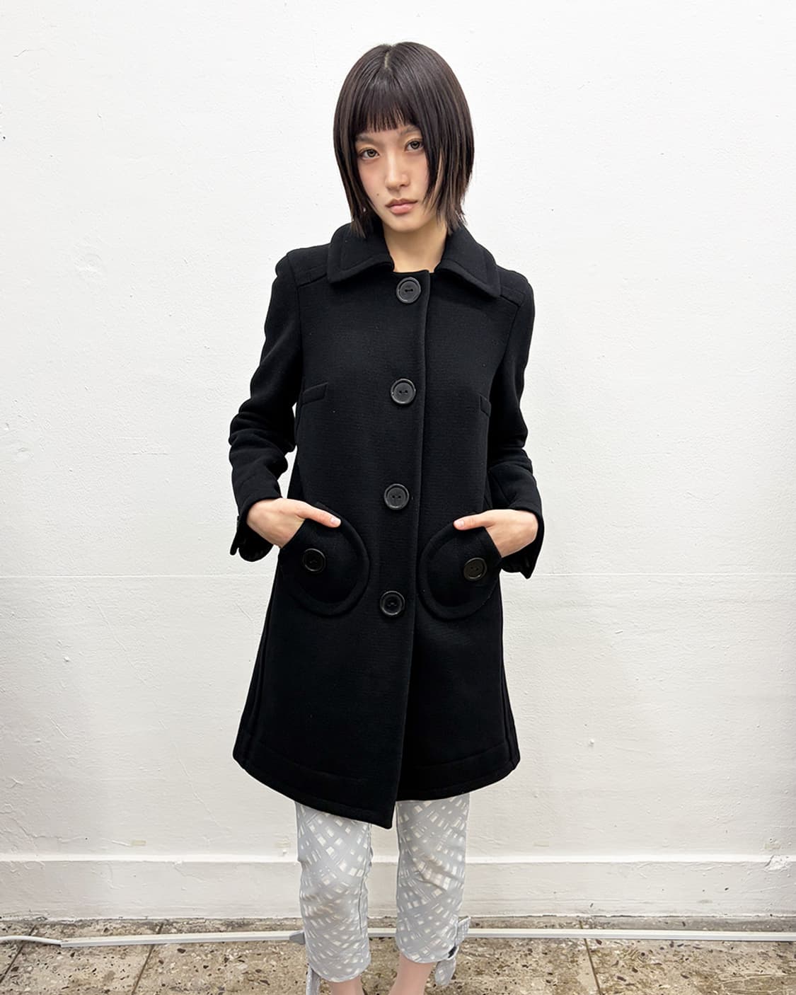 마크 제이콥스 빅 버튼 코트 상품이미지1