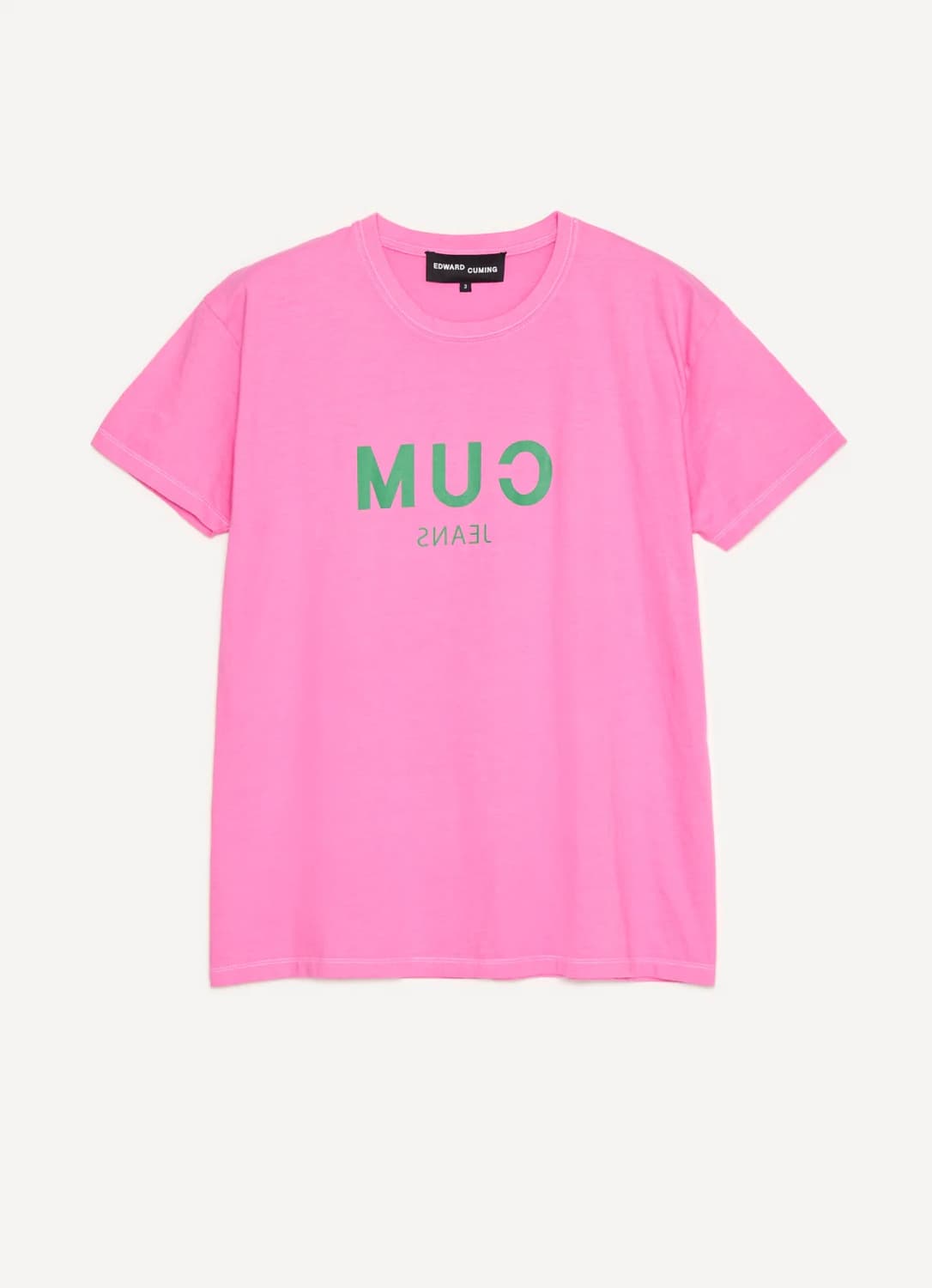 [1,2,3]에드워드 커밍 Cum 티셔츠/핑크 상품이미지2