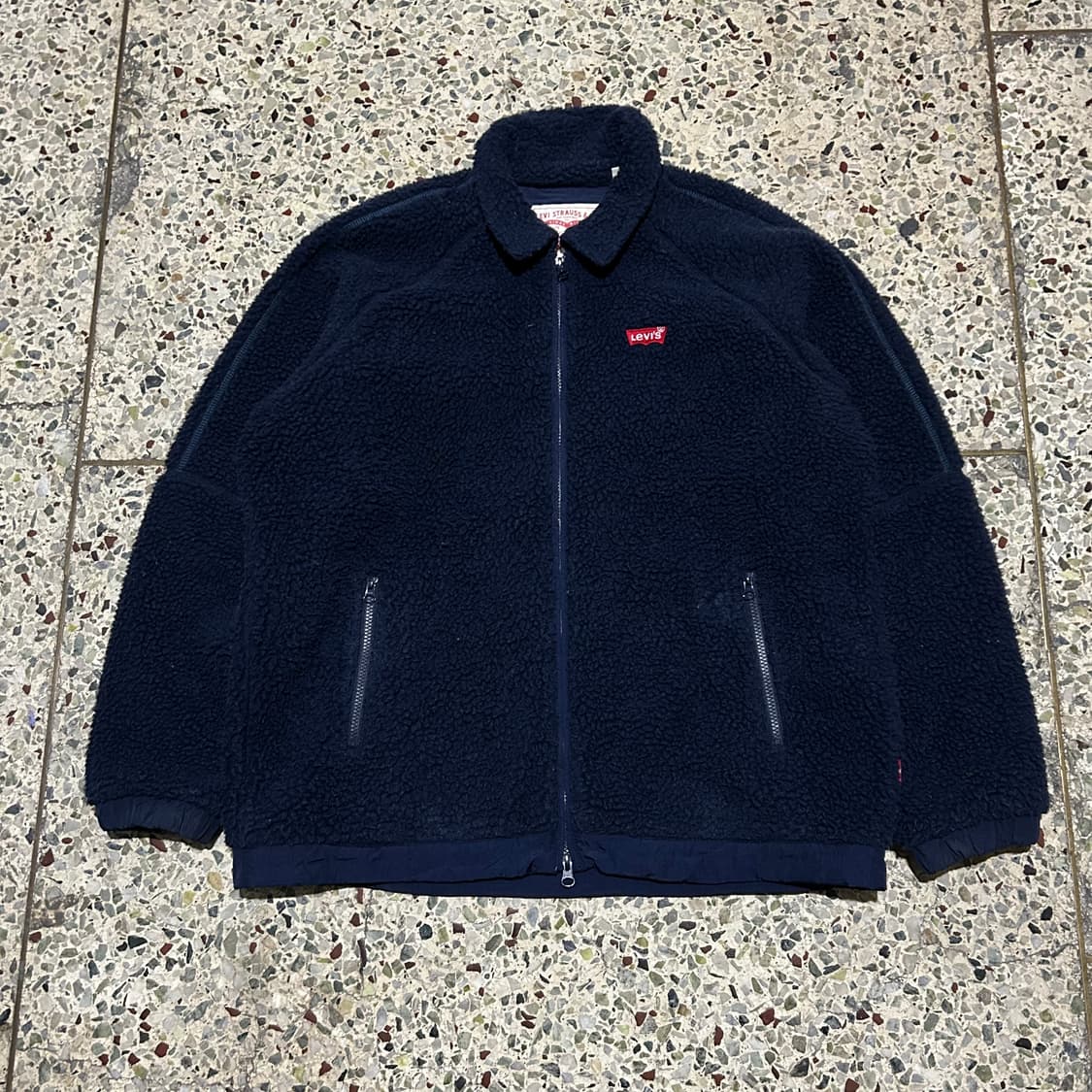 리바이스(Levis) 네이비 플리스 자켓 상품이미지1