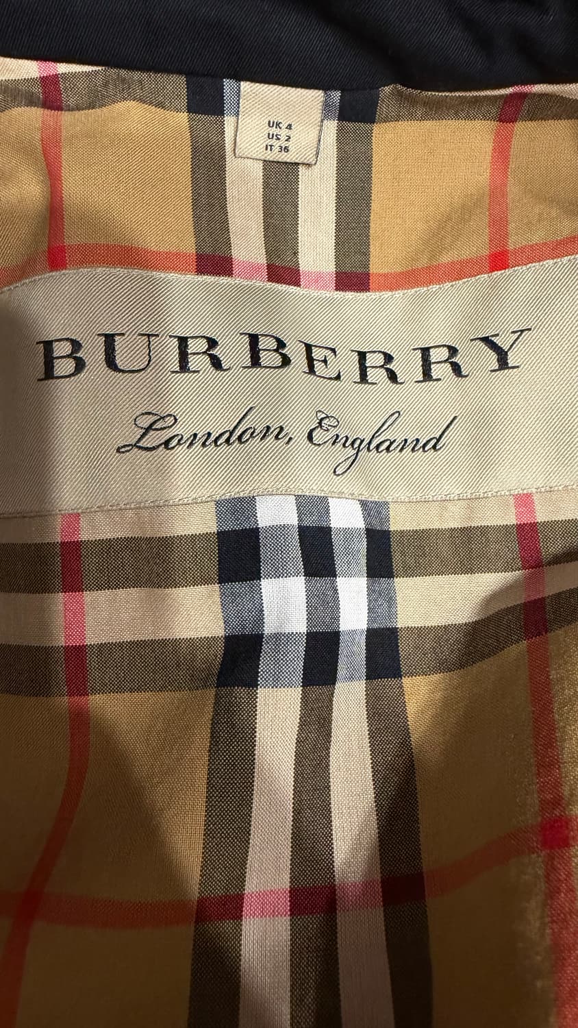 버버리 사이드슬릿 트렌치코트 블랙 상품이미지3