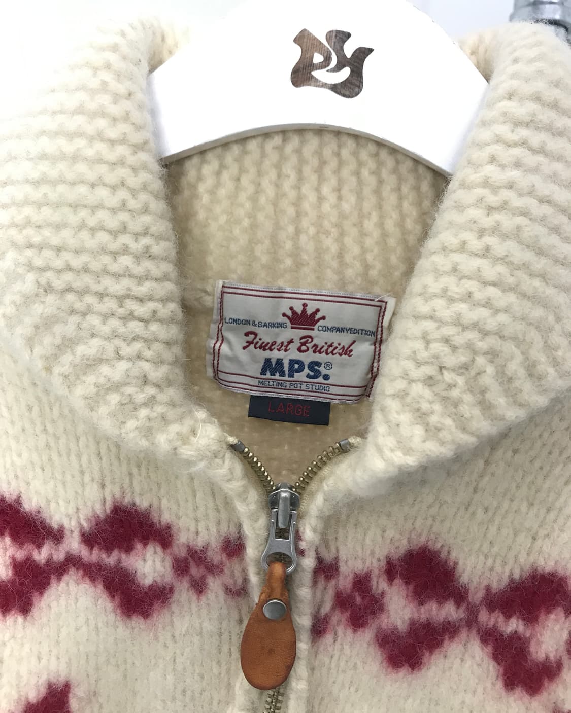 Mps Wool Nordic Shawl Collar Cardigan 상품이미지8