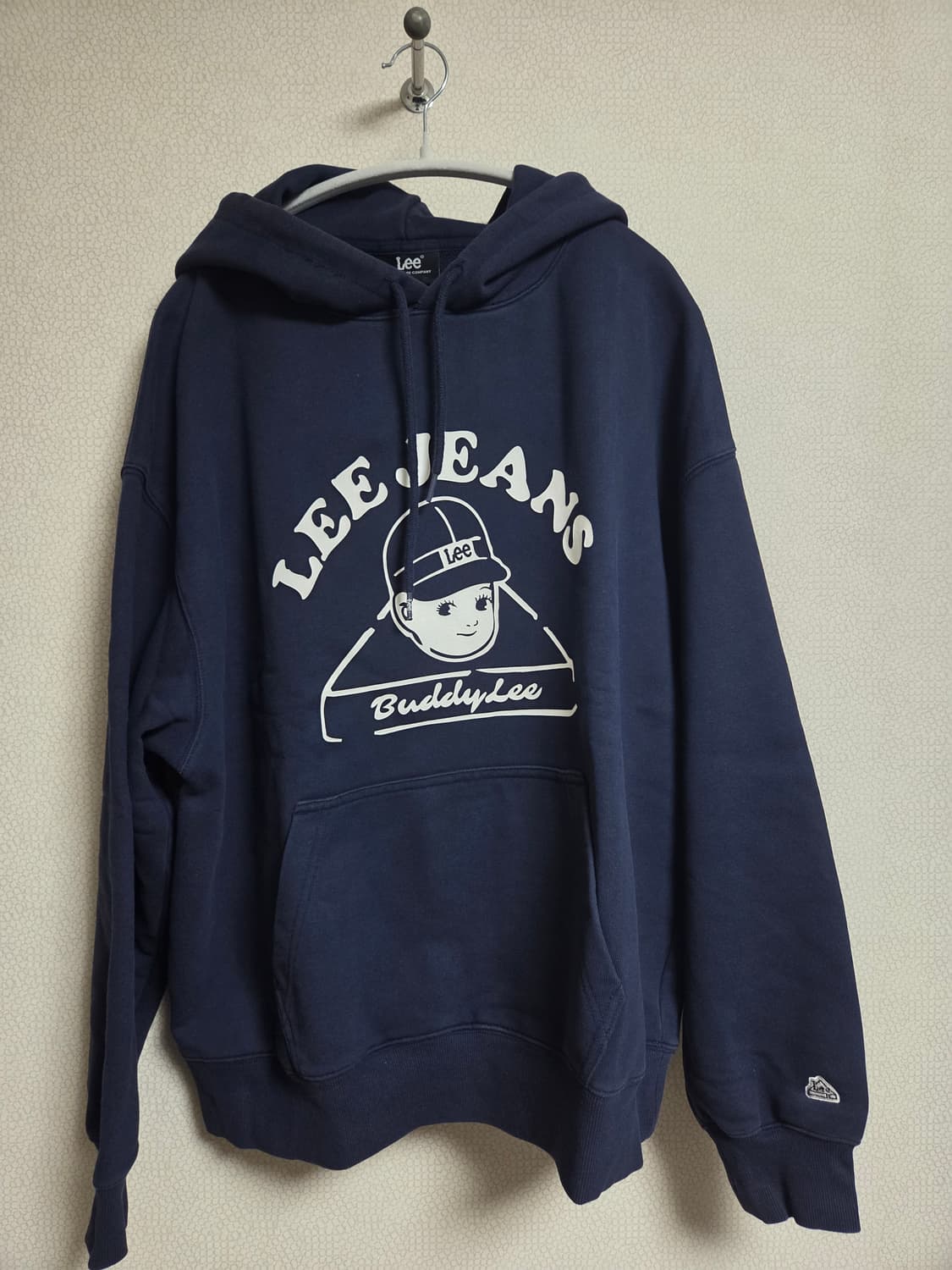 Lee 버디리 후드티 네이비 상품이미지2