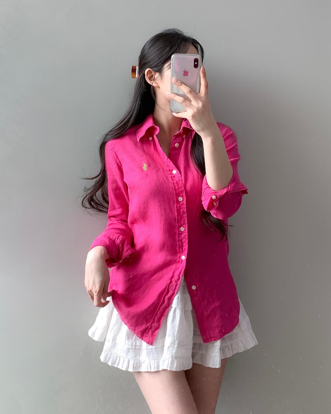 폴로 린넨 셔츠  상품이미지2