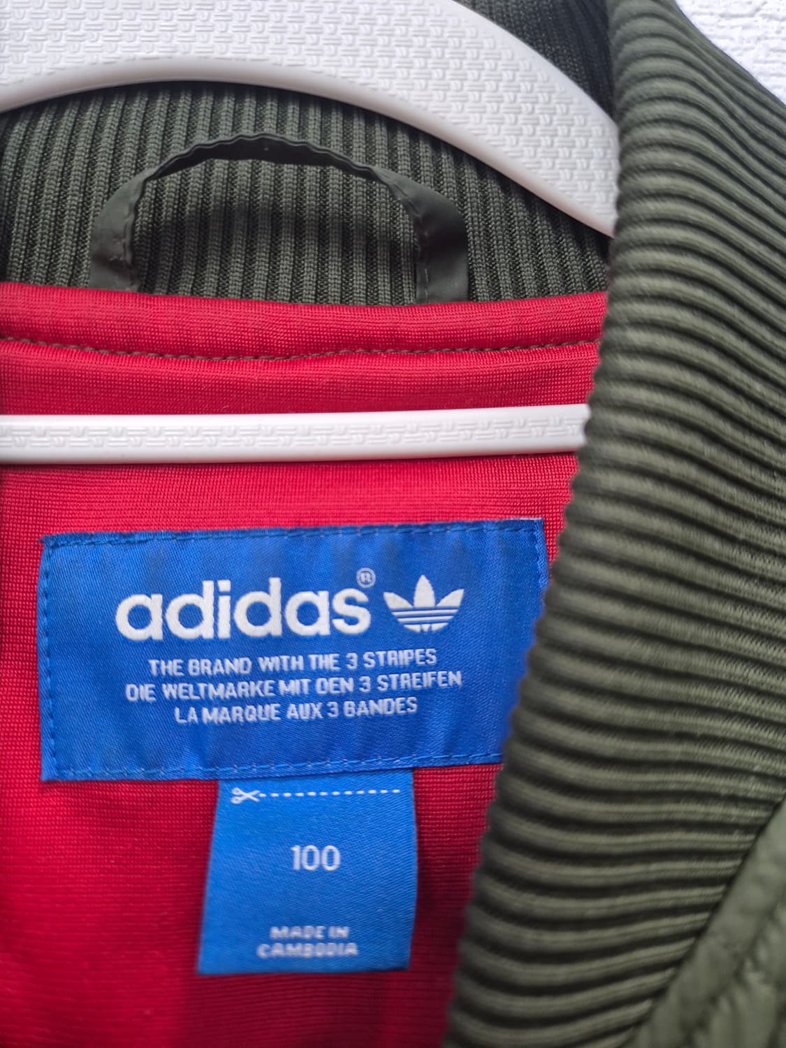 아디다스 파이어버드 퀄팅 자켓 / 100(정품) 상품이미지3