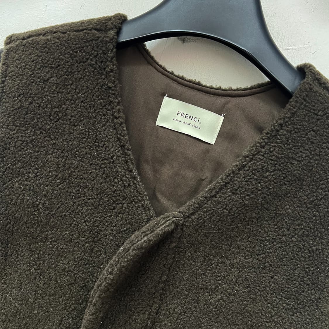 프렌시 뽀글이 양털 조끼 FREE 상품이미지3