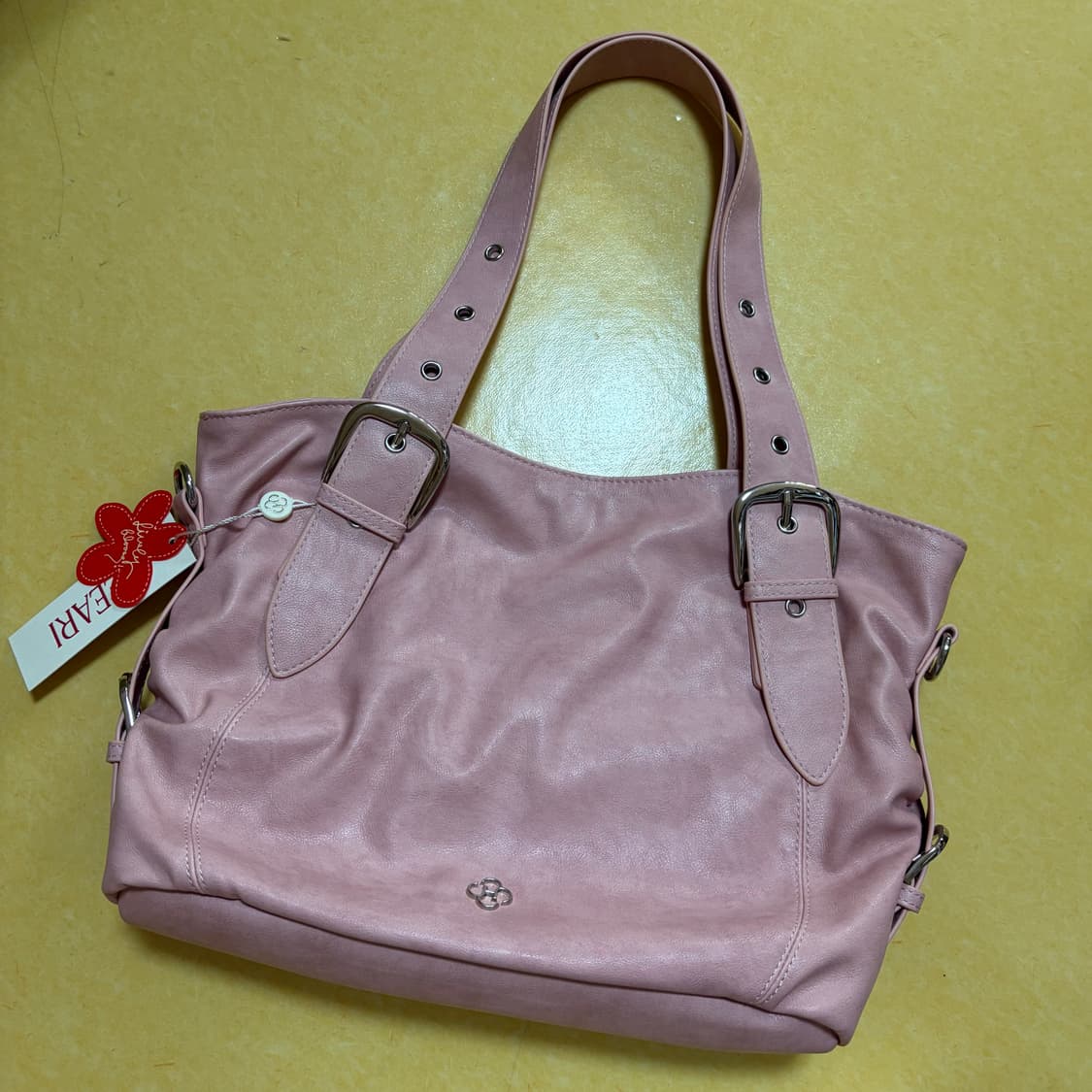 히어리 비비 버클 숄더백 핑크 상품이미지4