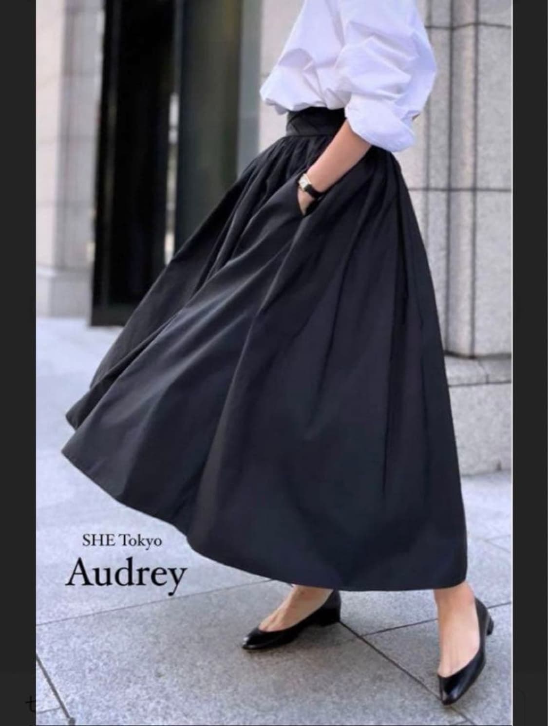 SHE tokyo 오드리 스커트 상품이미지5