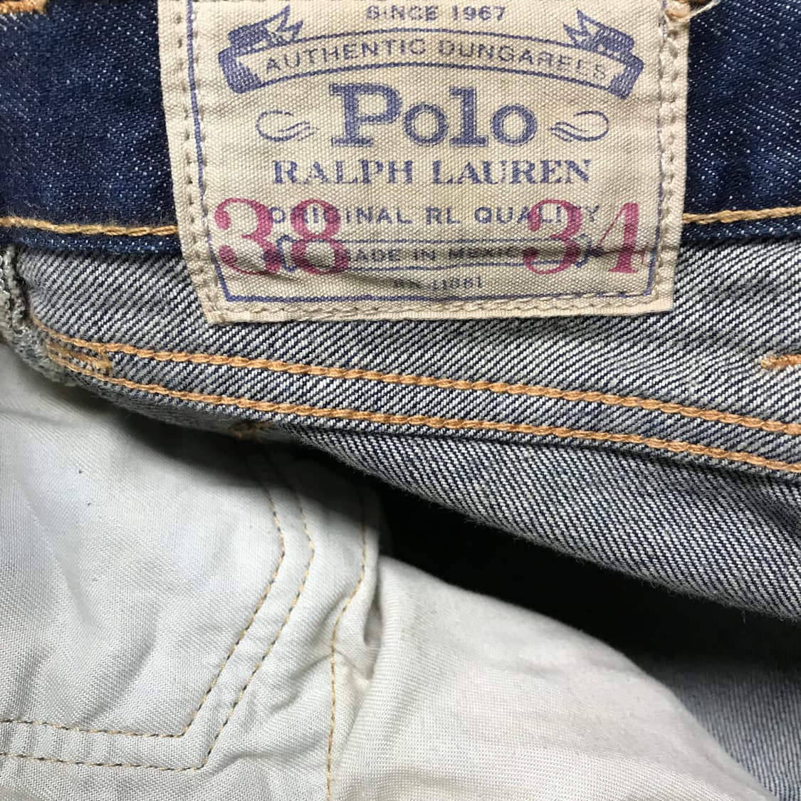 폴로 랄프로렌 데님 팬츠 38/34 상품이미지7