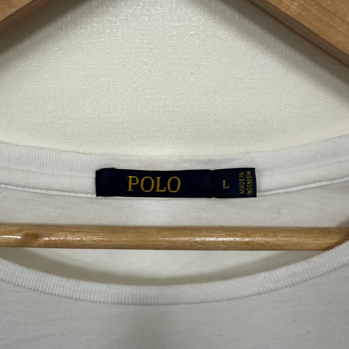 폴로 스트라이프 긴팔라운드티L 상품이미지3