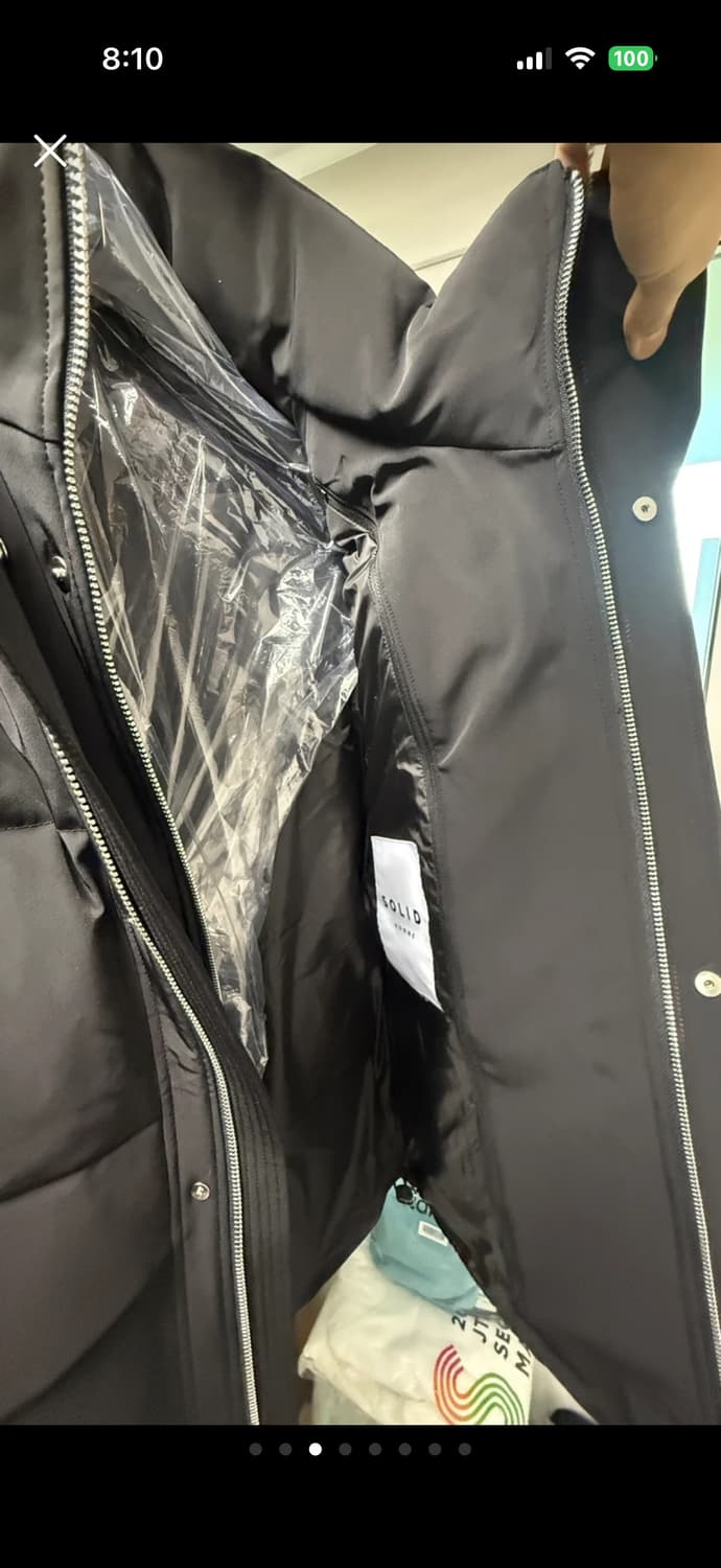 솔리드옴므 남성 118 패딩 46(95사이즈) 새제품 상품이미지6