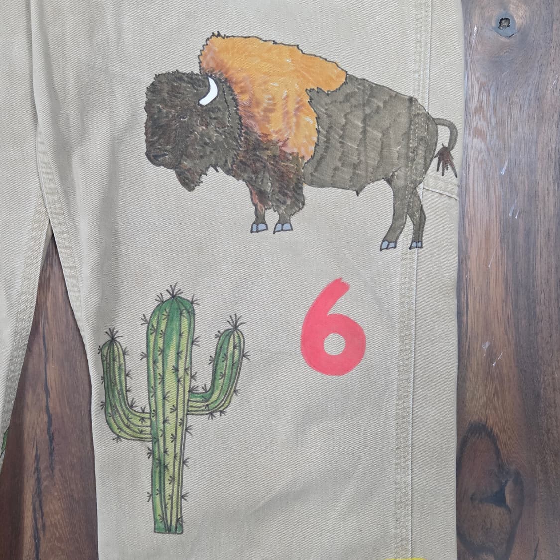 칼하트 핸드드로잉 팬츠 상품이미지4