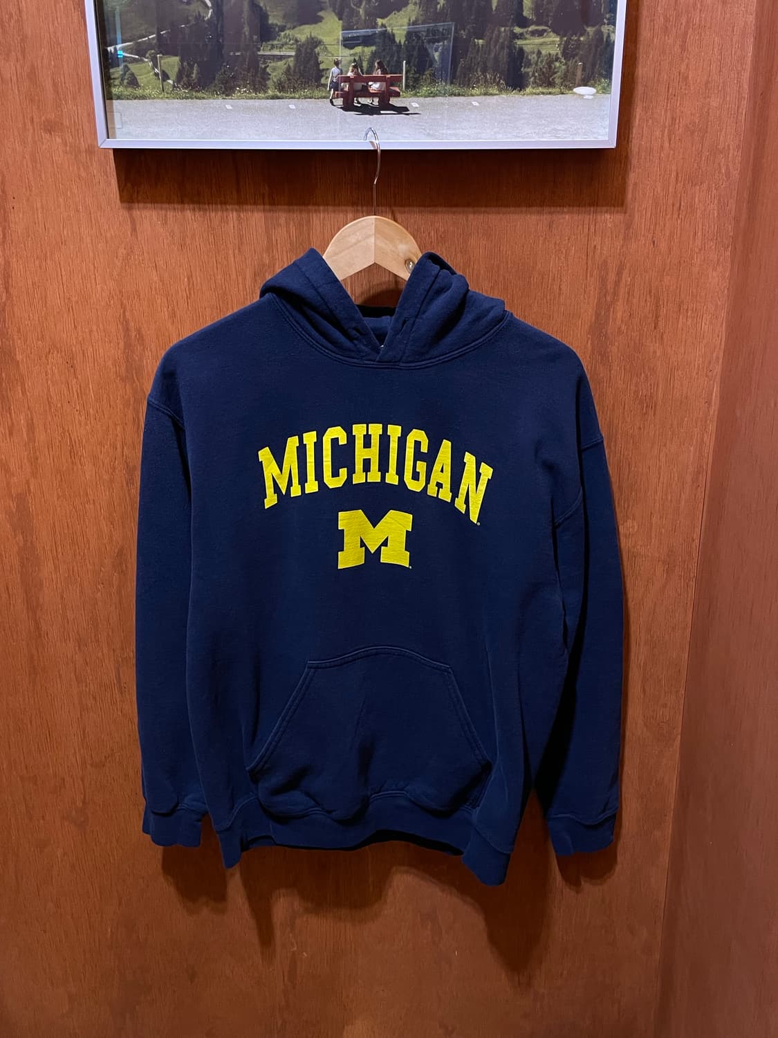 아메리칸 빈티지 미시간 유니버시티 프린팅 후드티 상품이미지2