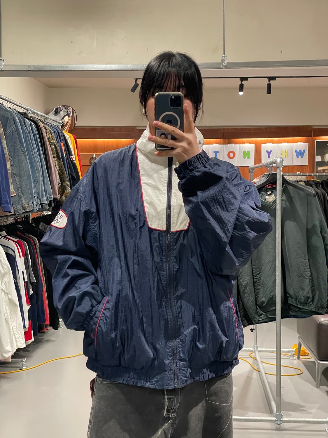 90s USA olympic team 바람막이 자켓 상품이미지1