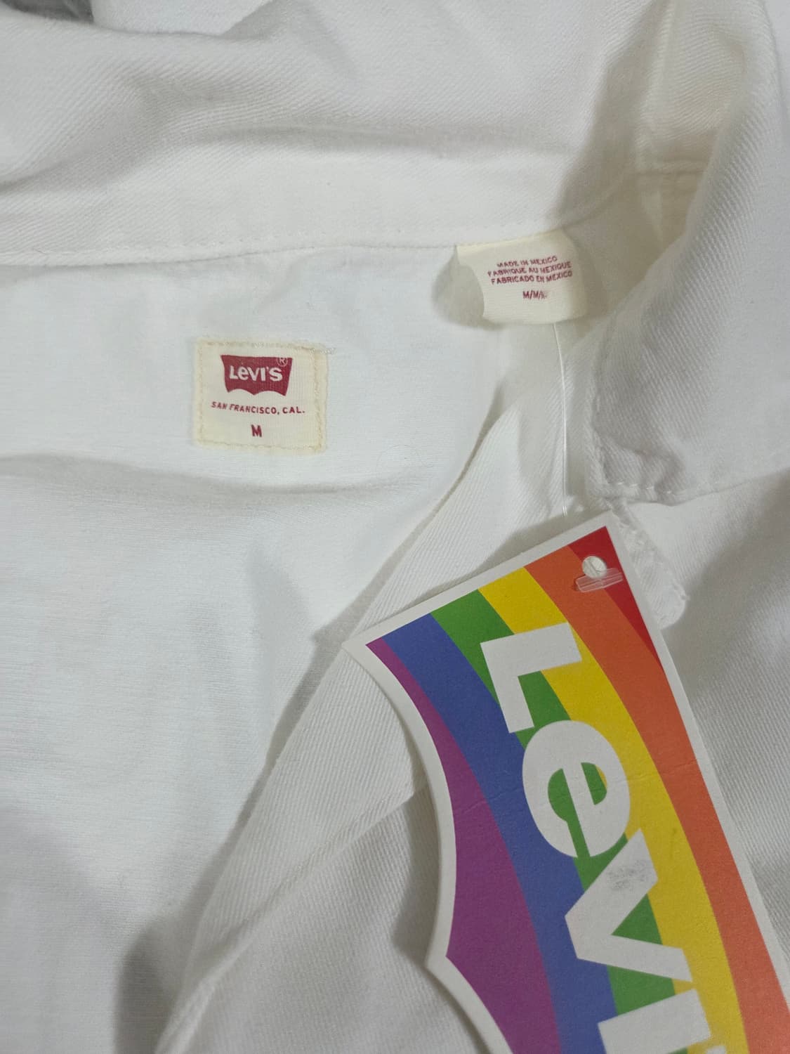 리바이스 화이트  점프수트 상품이미지7