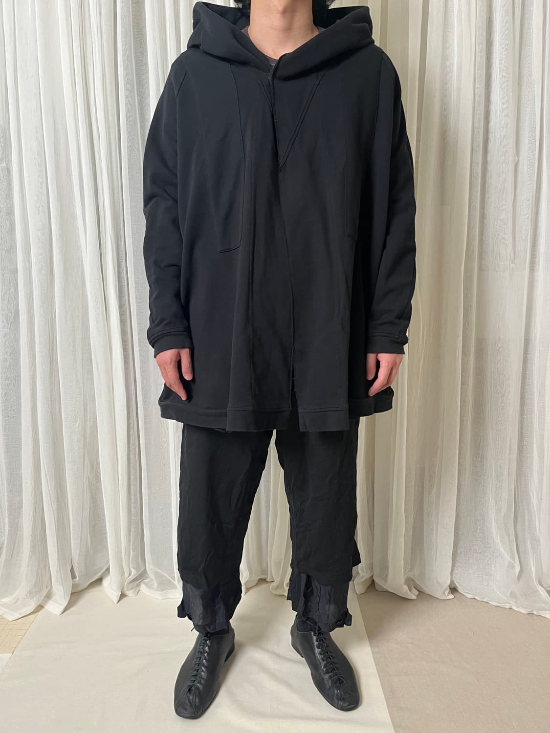 Julius 21fw 스웻 후드 로브코트 율리우스 상품이미지1