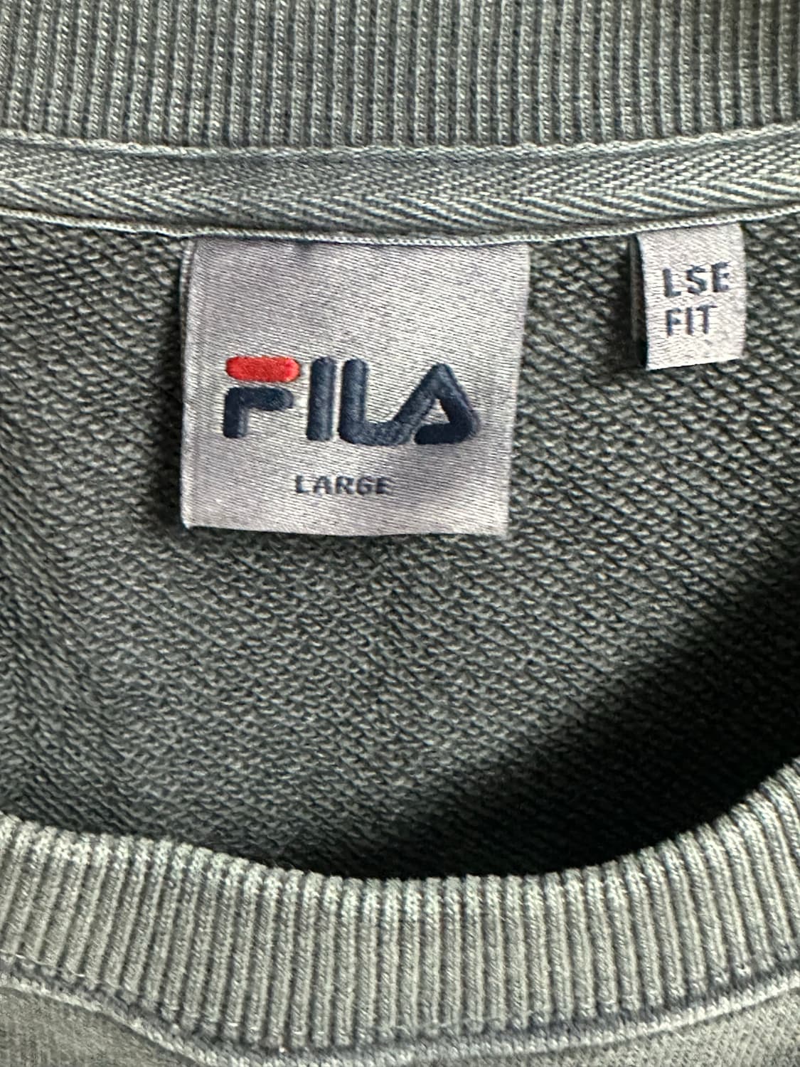 휠라 가먼트 워싱 맨투맨 상품이미지3