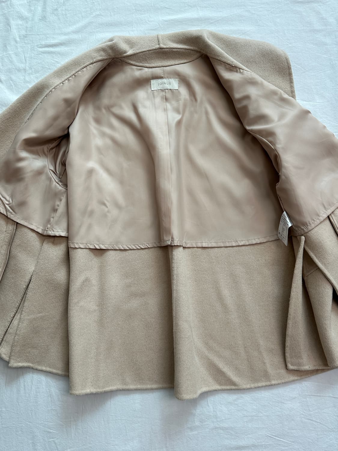 조이너스 모캐시미어 케이프 하프코트 자켓 상품이미지7