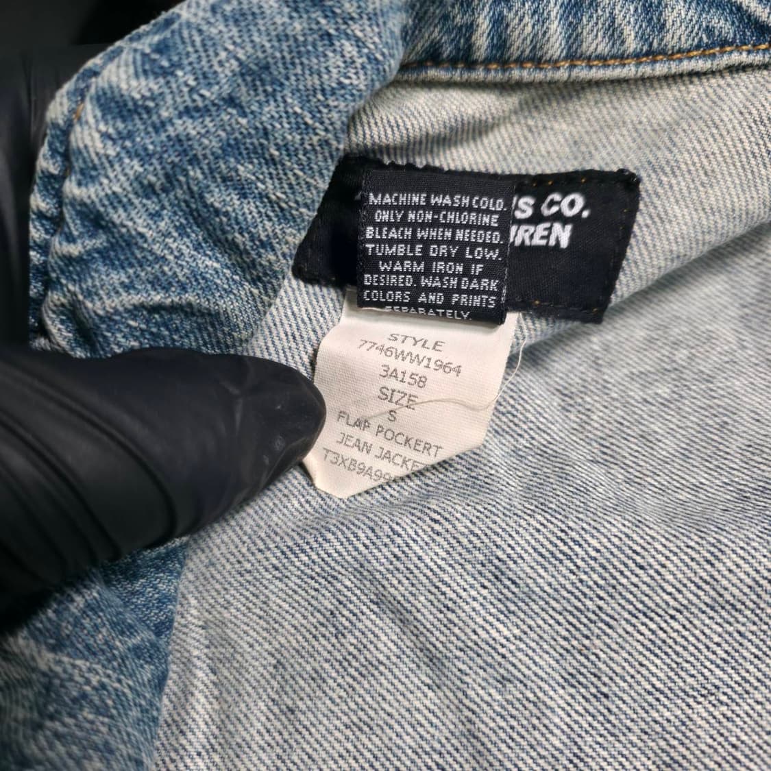 Polo Ralph Lauren 데님 크롭 자켓 S (빈티지) 상품이미지5