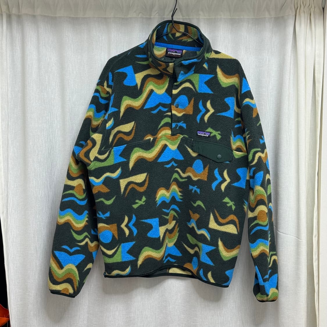 희귀패턴 M) 파타고니아 신칠라 패턴 스냅티 상품이미지2