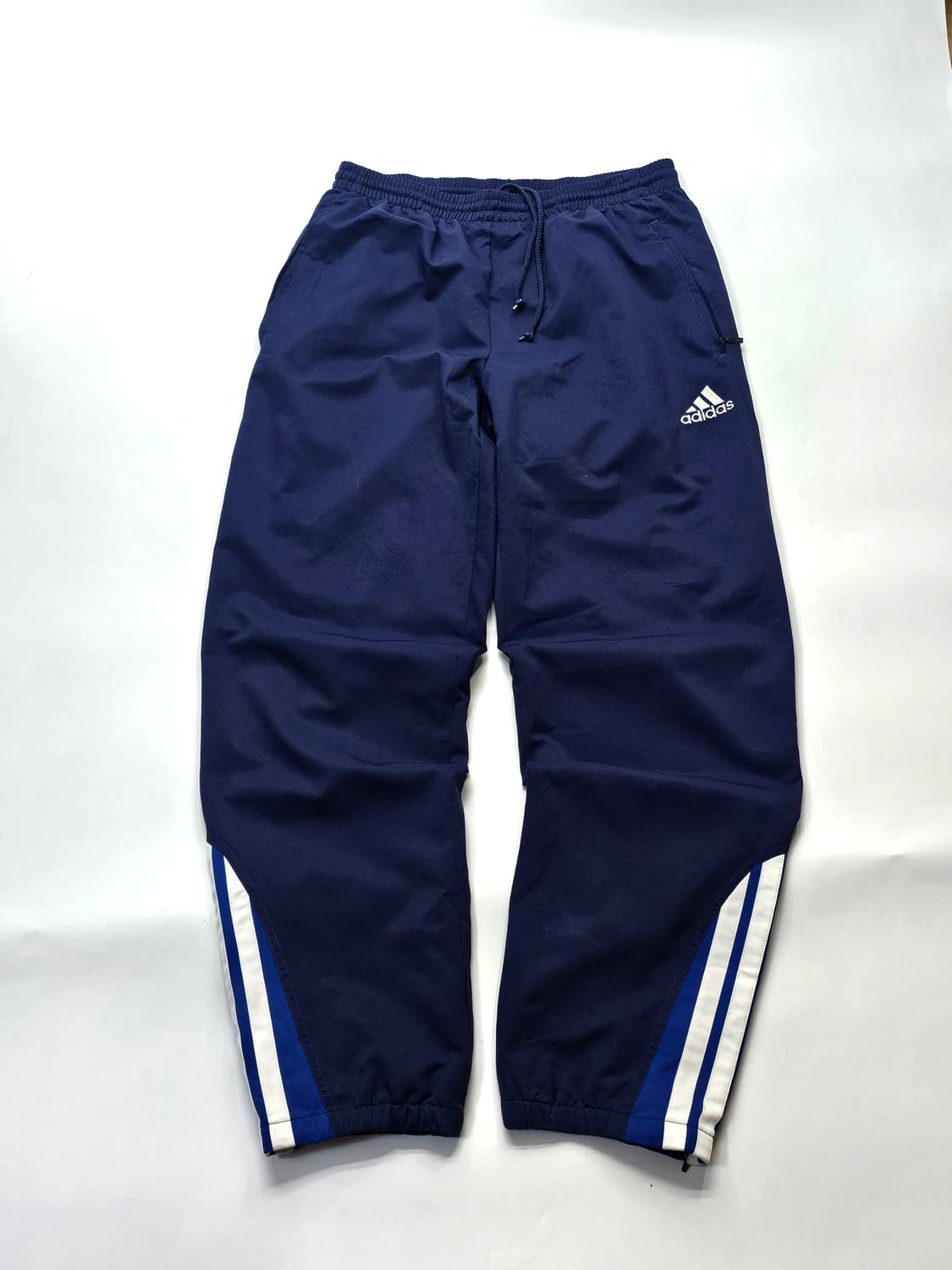 아디다스 빅삼선 트랙팬츠 네이비 바람막이 바지 상품이미지2