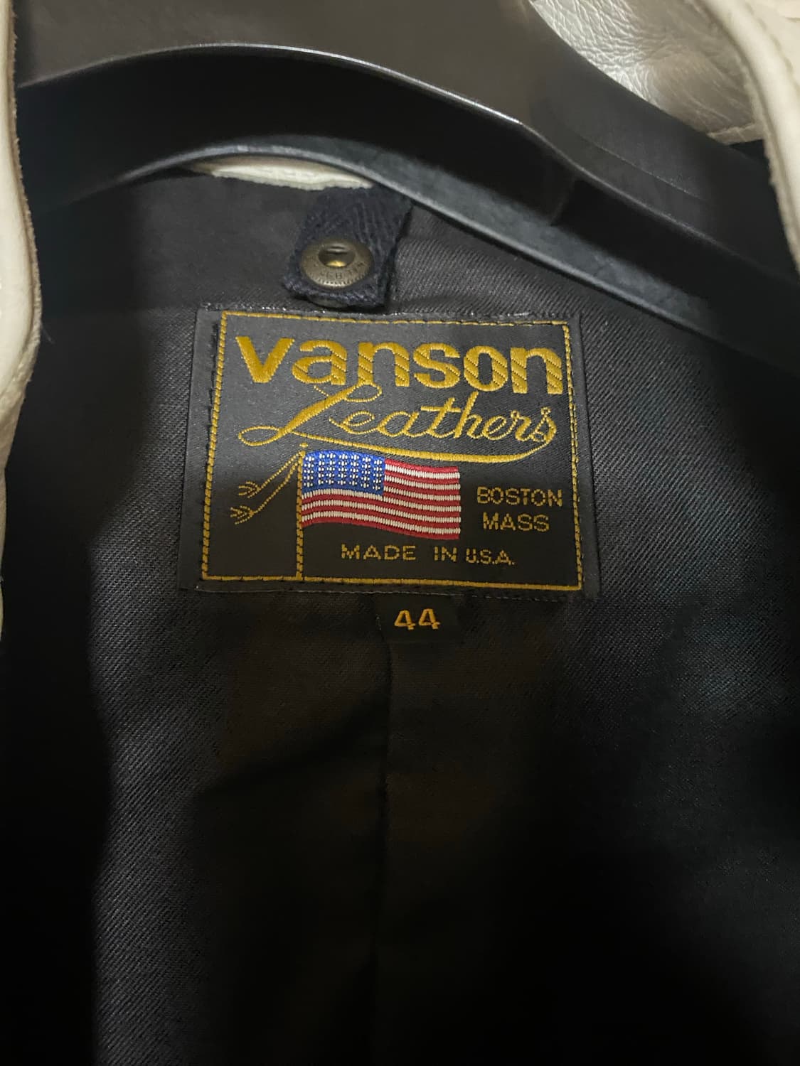 [44]밴슨레더 원스타 라이더 자켓 상품이미지5