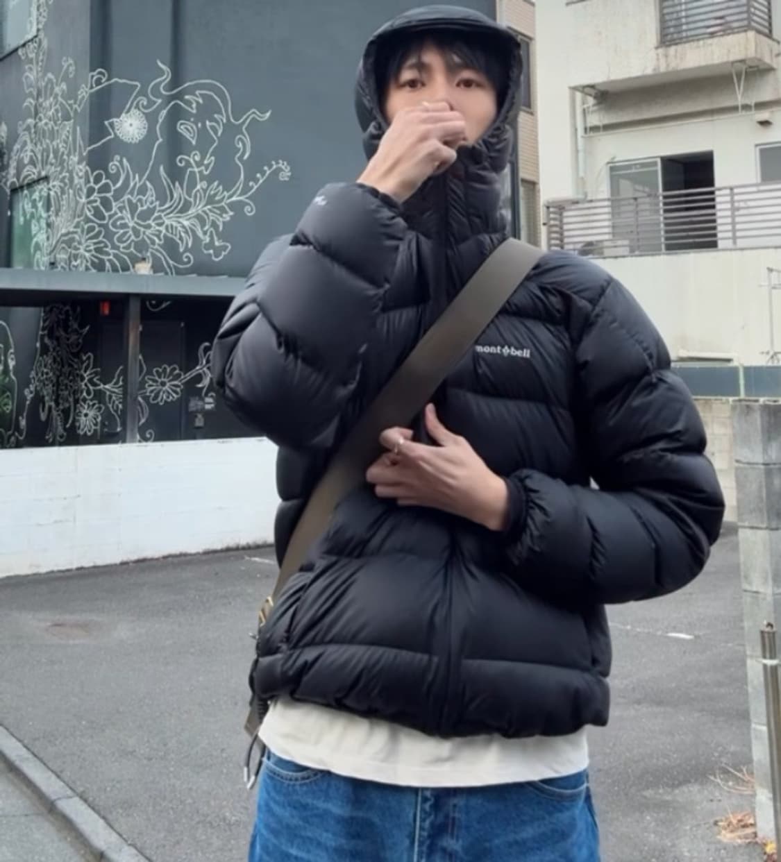 몽벨 라이트 알파인 다운 파카 블랙 L 주우재패딩 상품이미지1