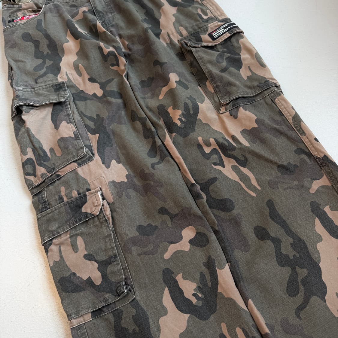 FUBU 후부 푸부 카모 와이드 올드스쿨 카고팬츠 상품이미지6