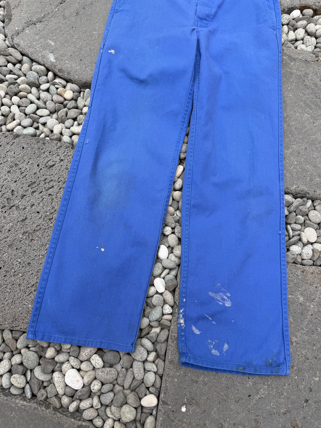1990s DISTRESSED WASHED BLUE 빈티지 프렌치워크팬츠 상품이미지6