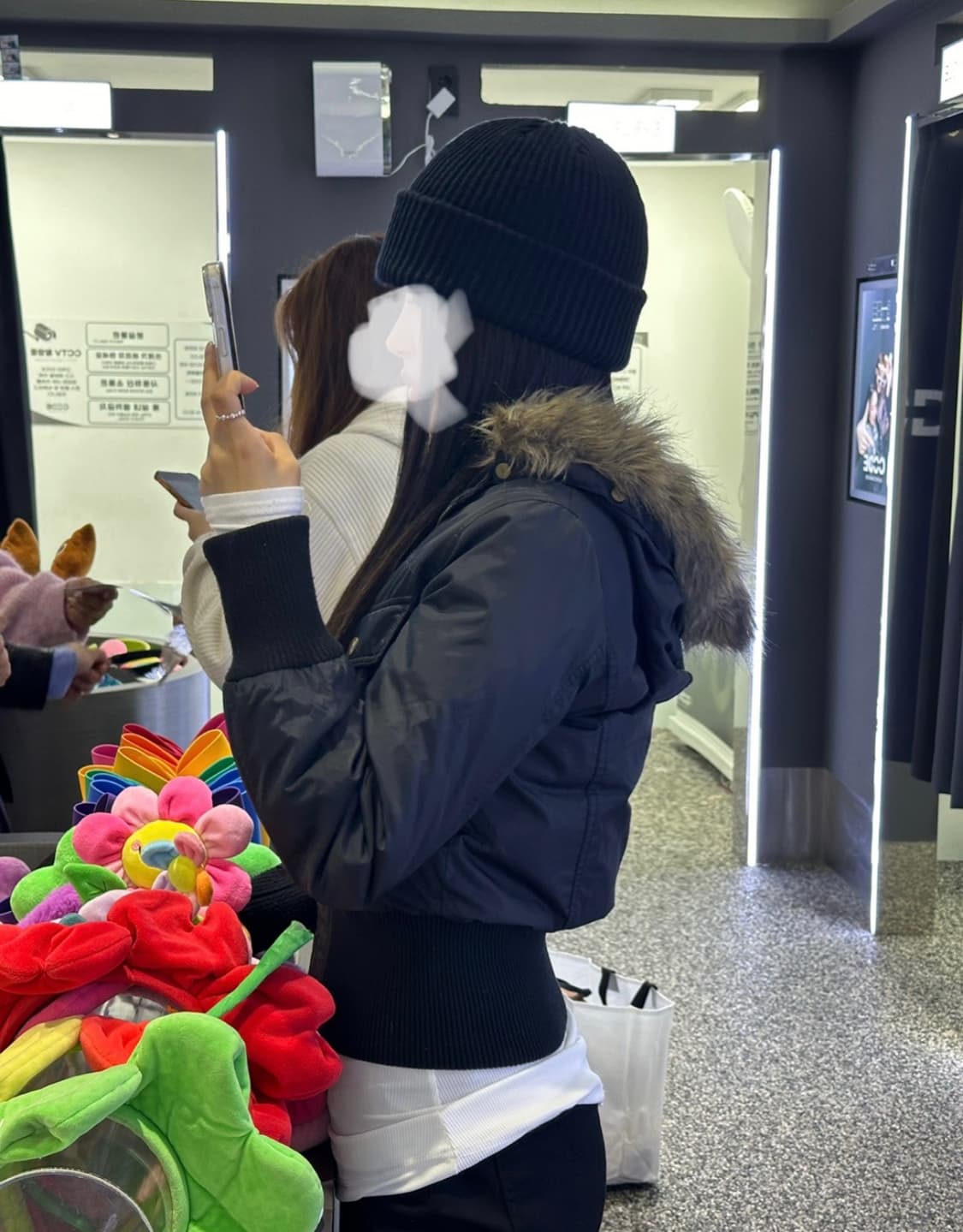 게스 울프퍼 크롭 자켓 상품이미지2