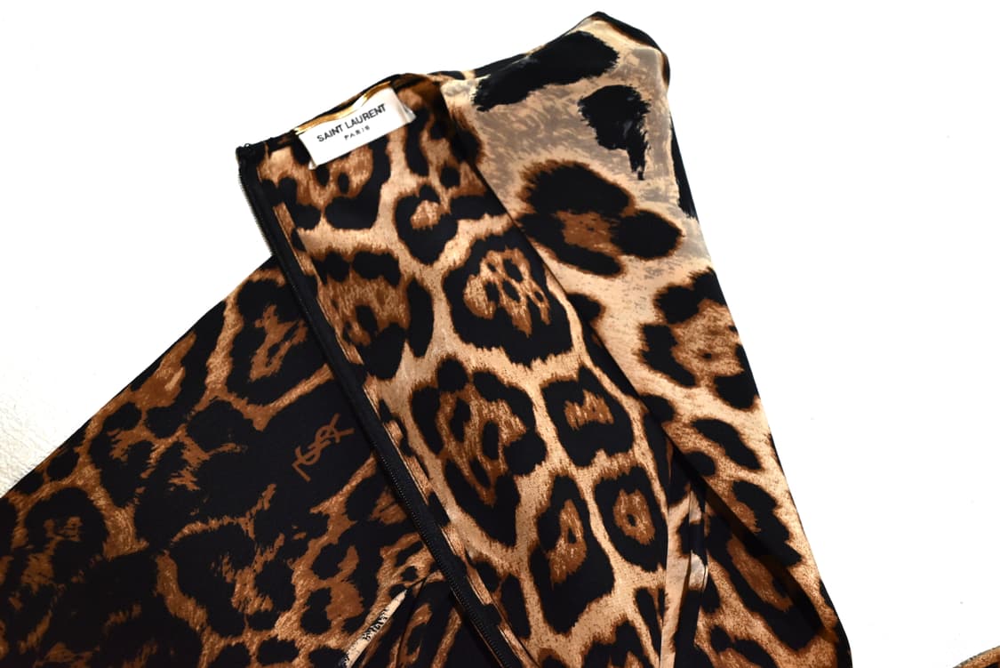 Saint Laurent 17SS leopard silk top 상품이미지8