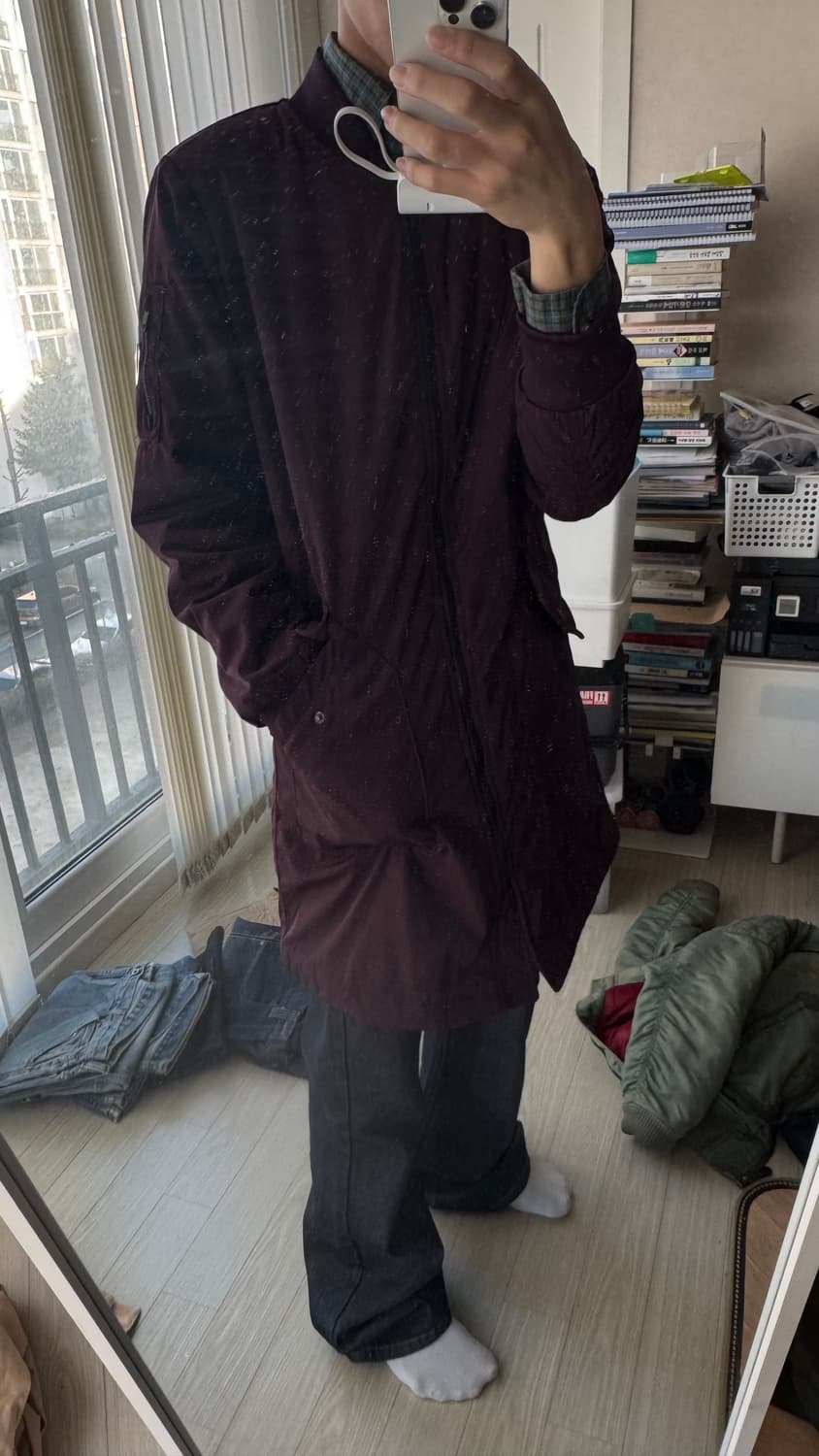 새상품급 트루릴리젼 야상 자켓 L 판매 상품이미지1