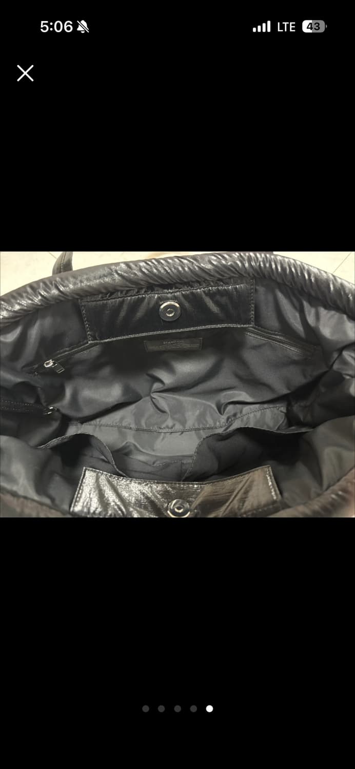 스탠드오일 버블백 블랙색상 상품이미지5