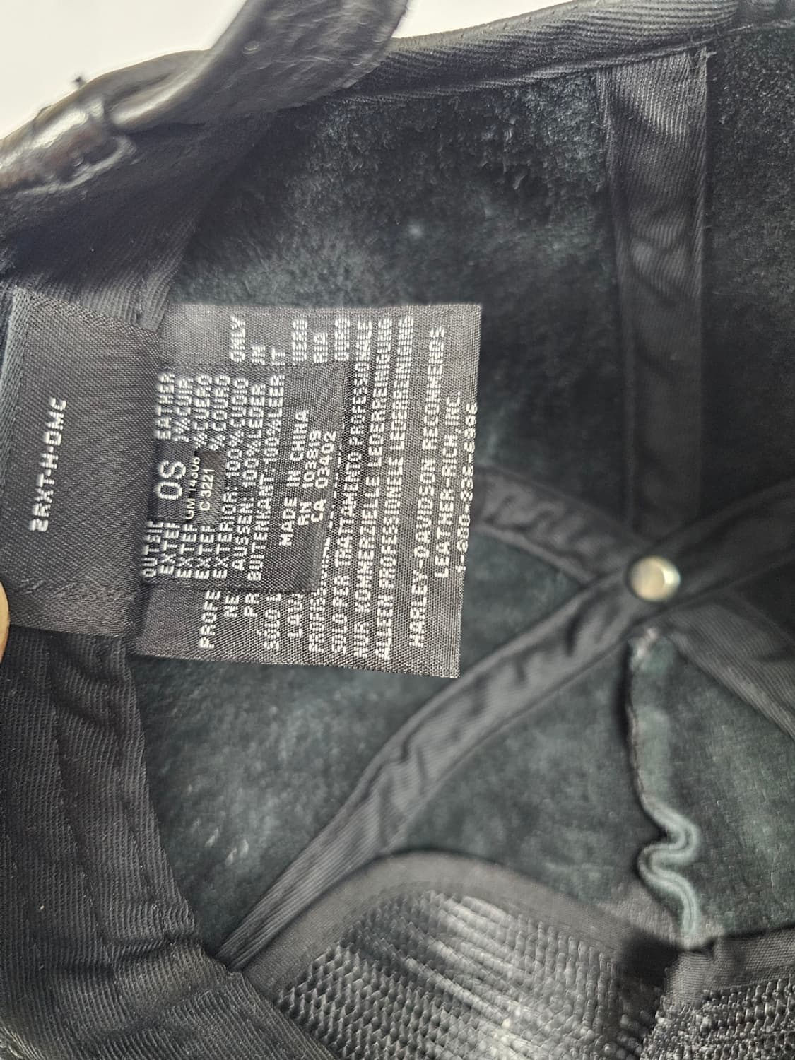 할리데이비슨레더볼캡 상품이미지9