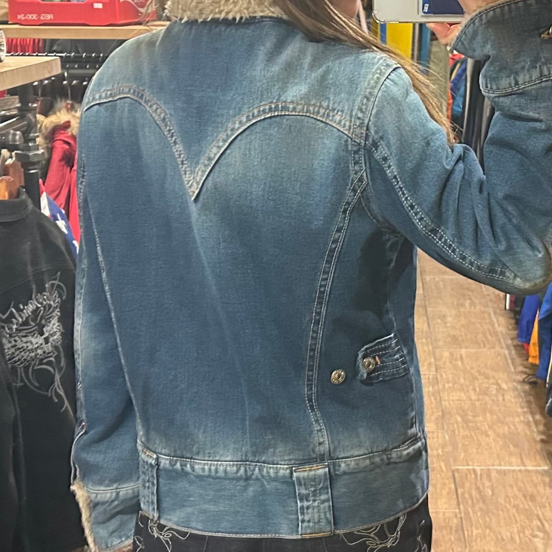 [HI] 리바이스 셰르파 데님 자켓 상품이미지5