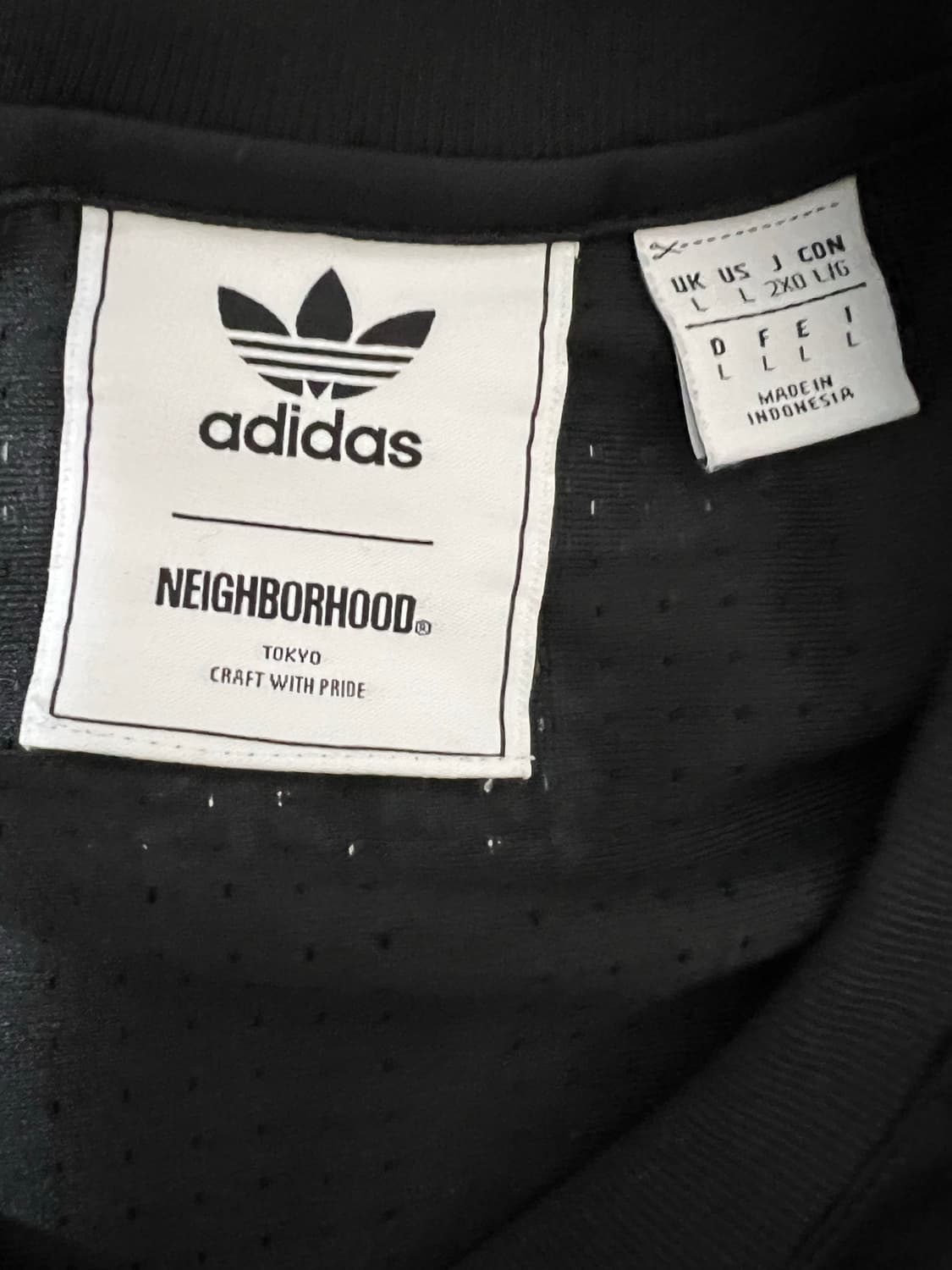 아디다스x네이버후드 콜라보 게임져지 반팔 티셔츠 상품이미지3