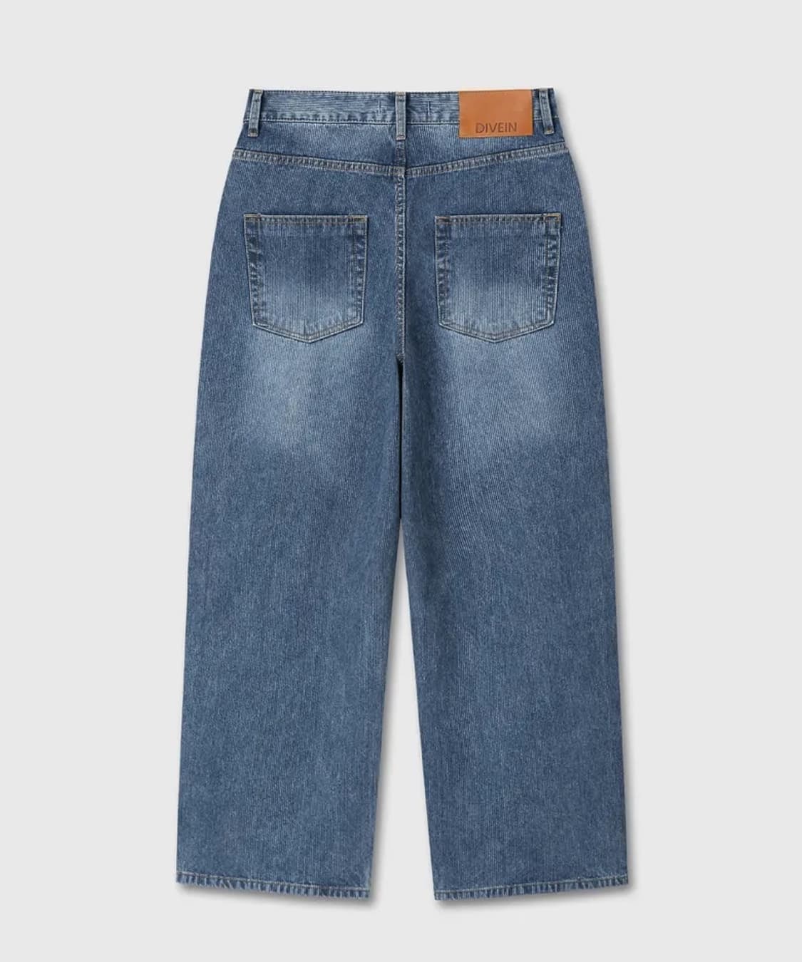 다이브인 DIVEIN LOOSED WIDE DENIM PANTS (RIB 상품이미지3