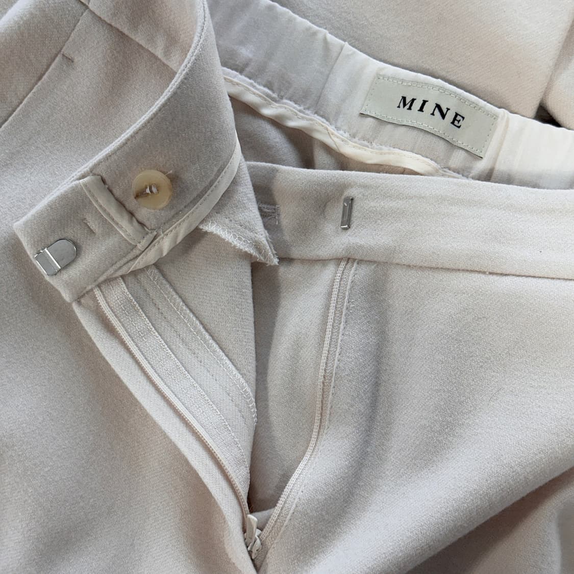 마인 백 밴딩 울 팬츠 상품이미지2