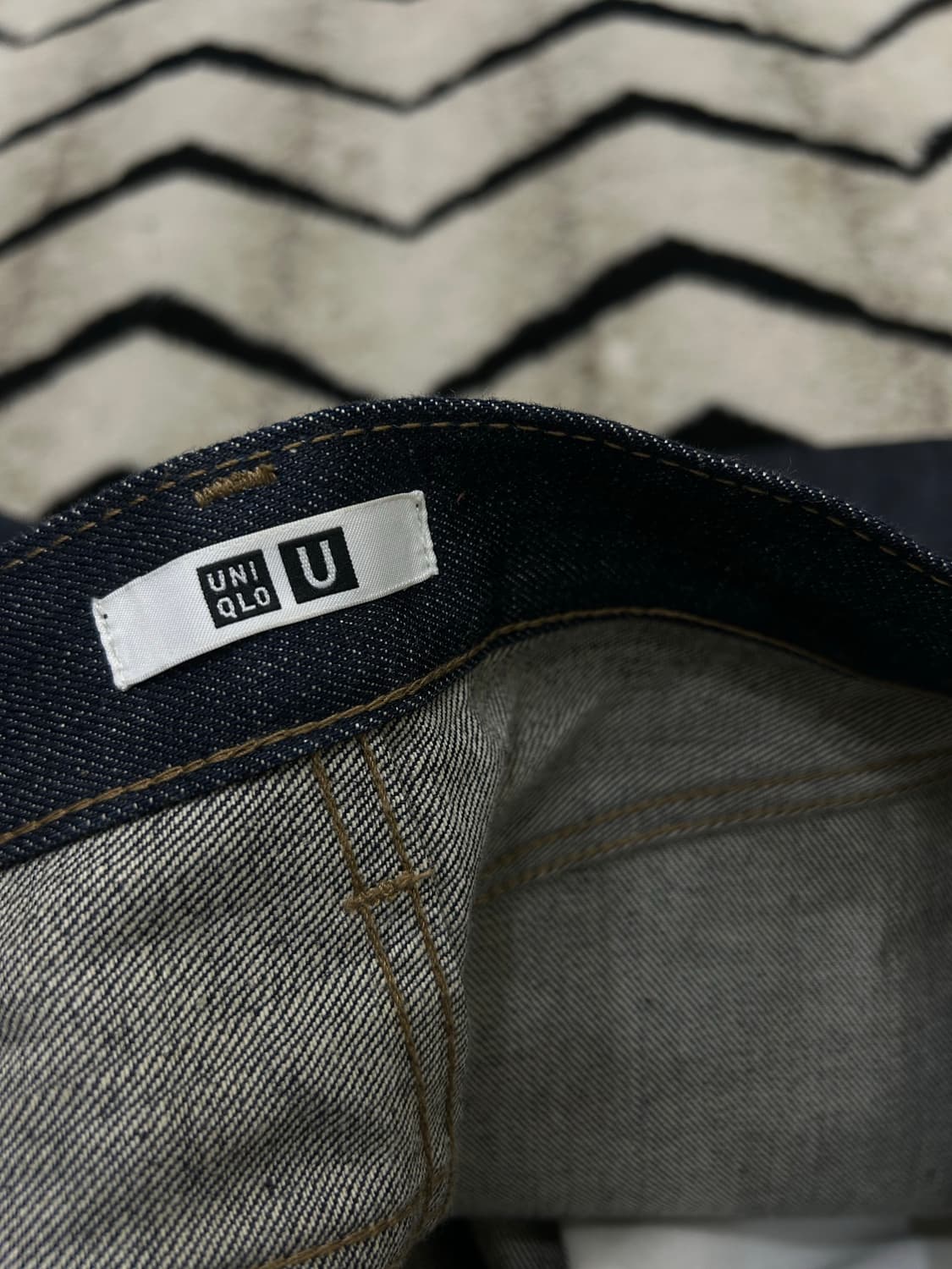 [31]유니클로U 셀비지 데님팬츠/생지 상품이미지4