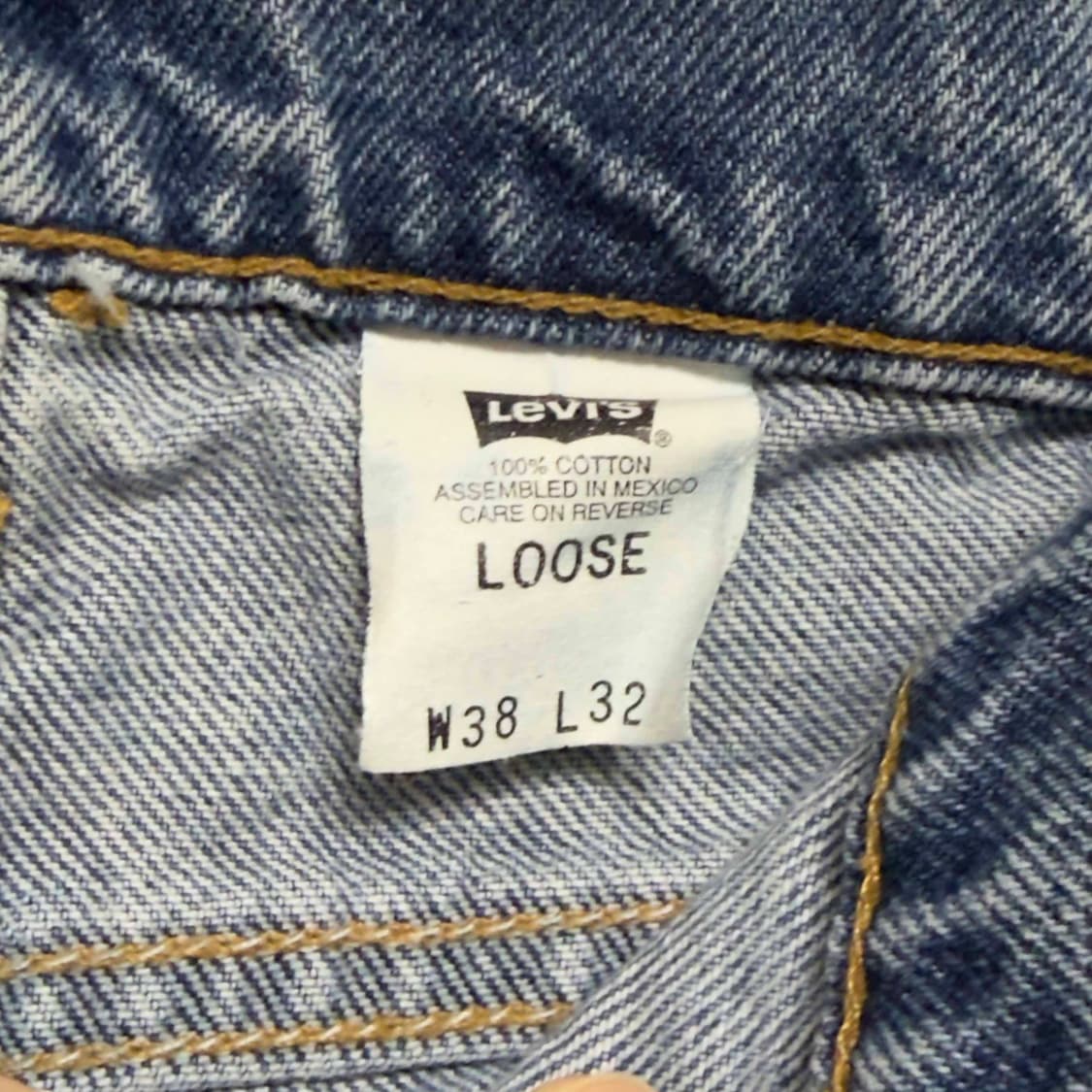 90s 리바이스 545 데님팬츠 W38 L32 상품이미지5